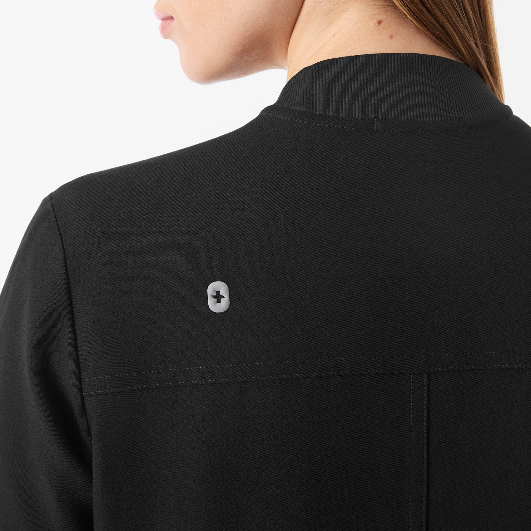 Claire Scrub Jacket - Black