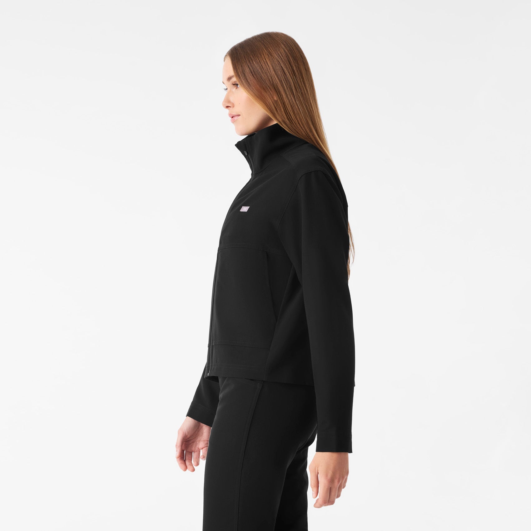 Lenox Scrub Jacket - Black