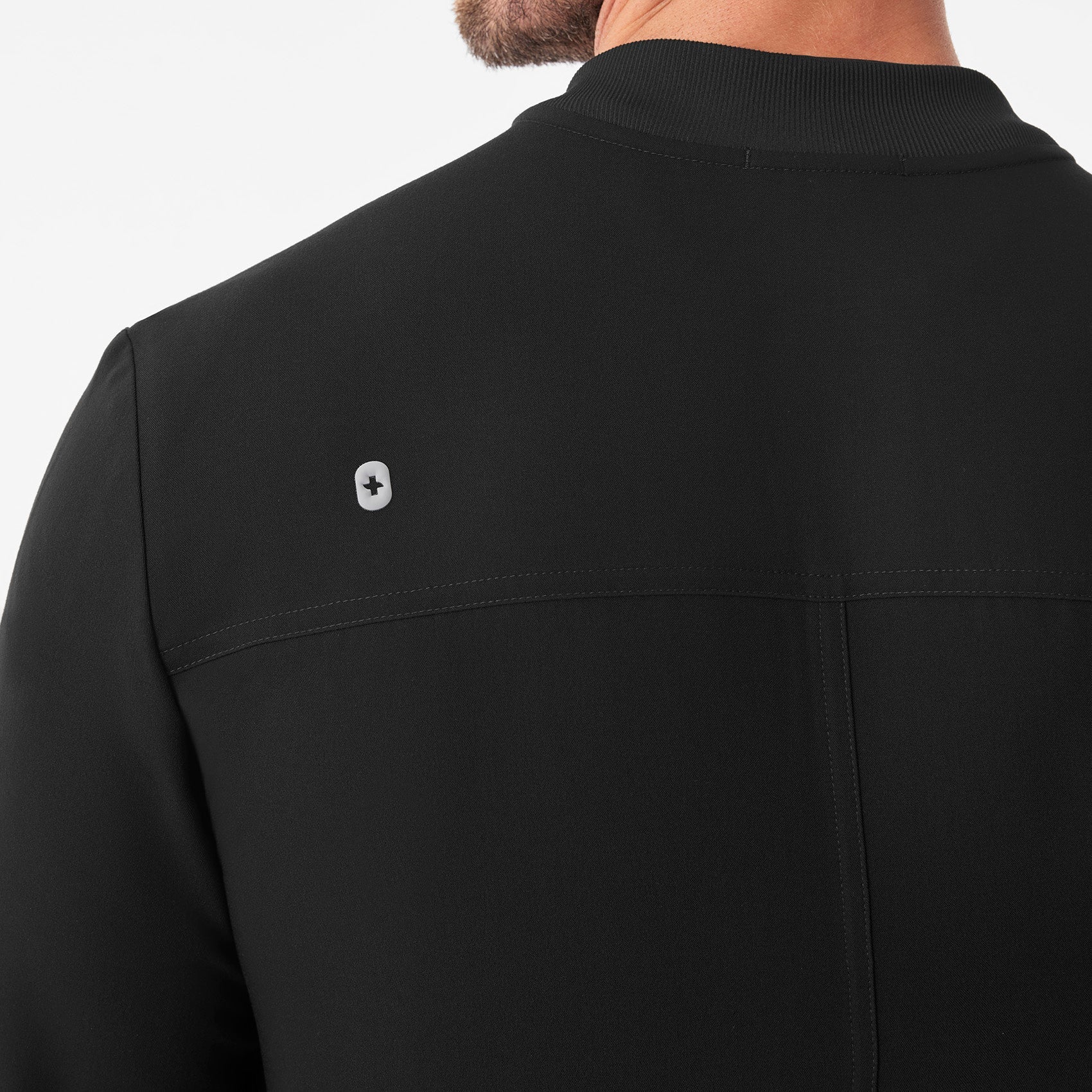 Troy Scrub Jacket - Black