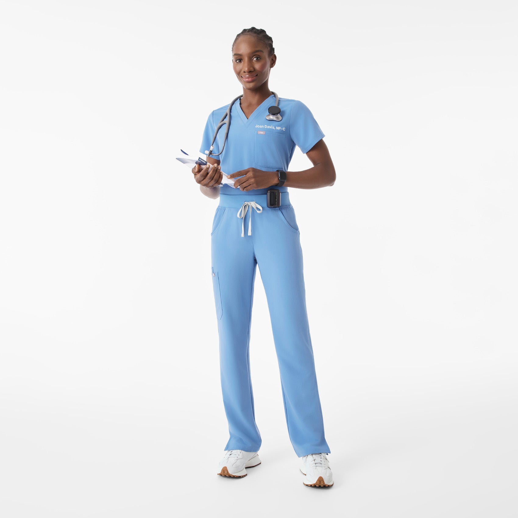 Kade Straight-Leg Scrub Pant™ - Ceil Blue