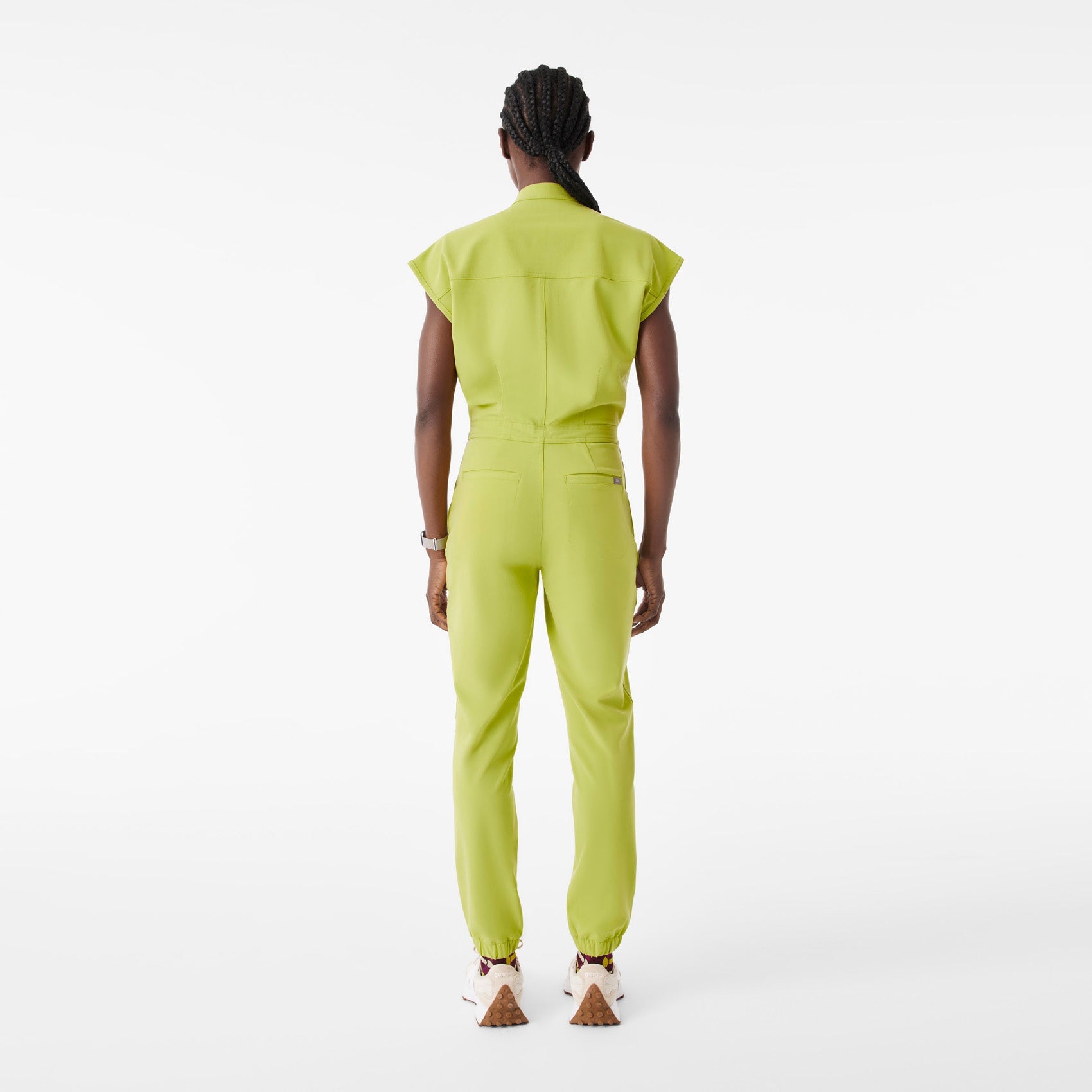 Rafaela Jogger ScrubJumpsuit™ - Celery