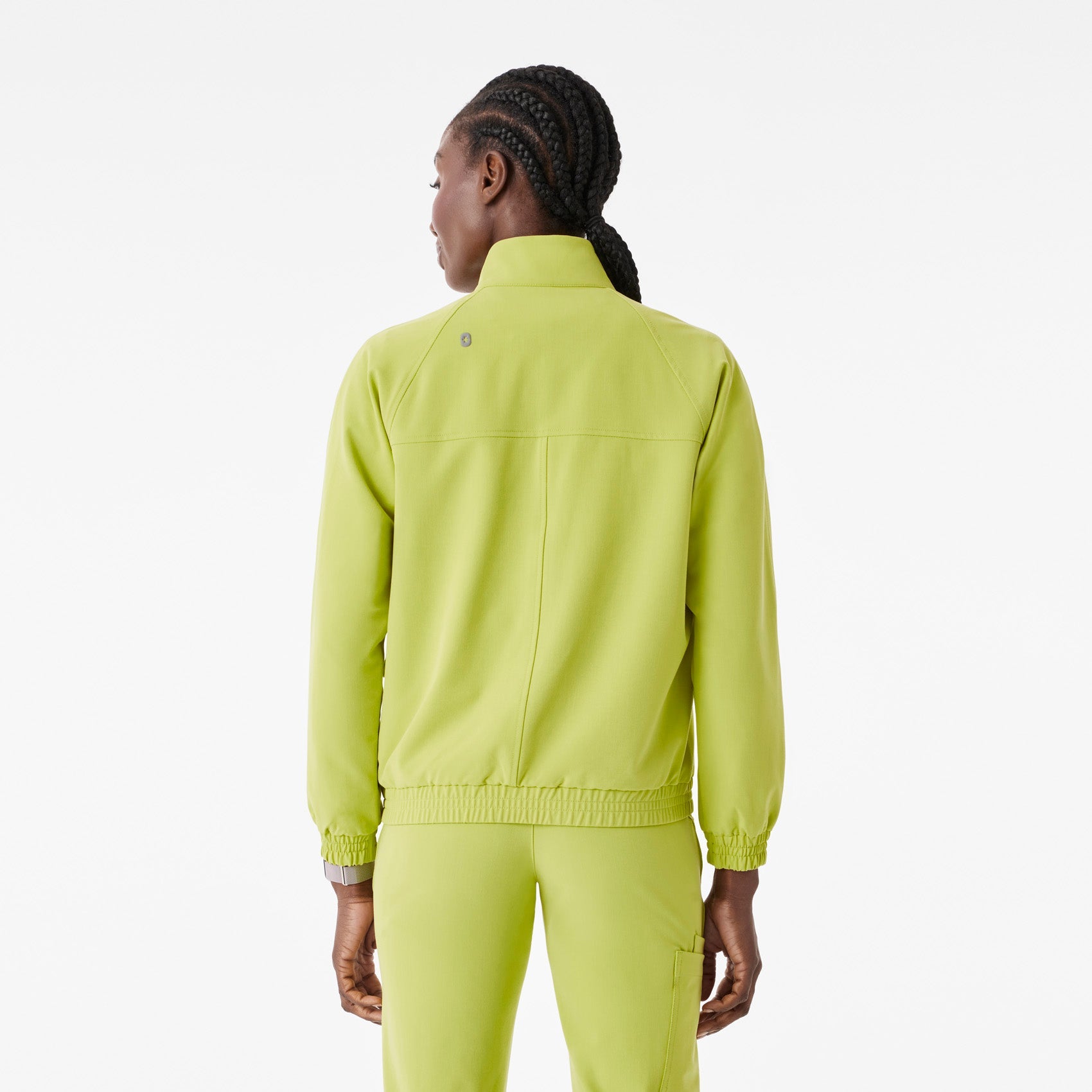 Sydney Scrub Jacket - Celery