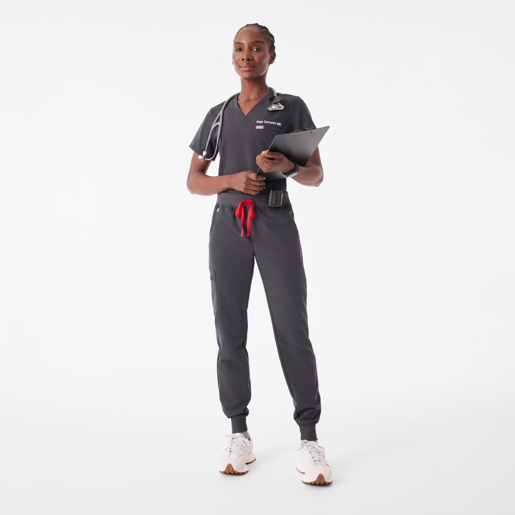 Zamora Jogger Scrub Pant™ - Charcoal