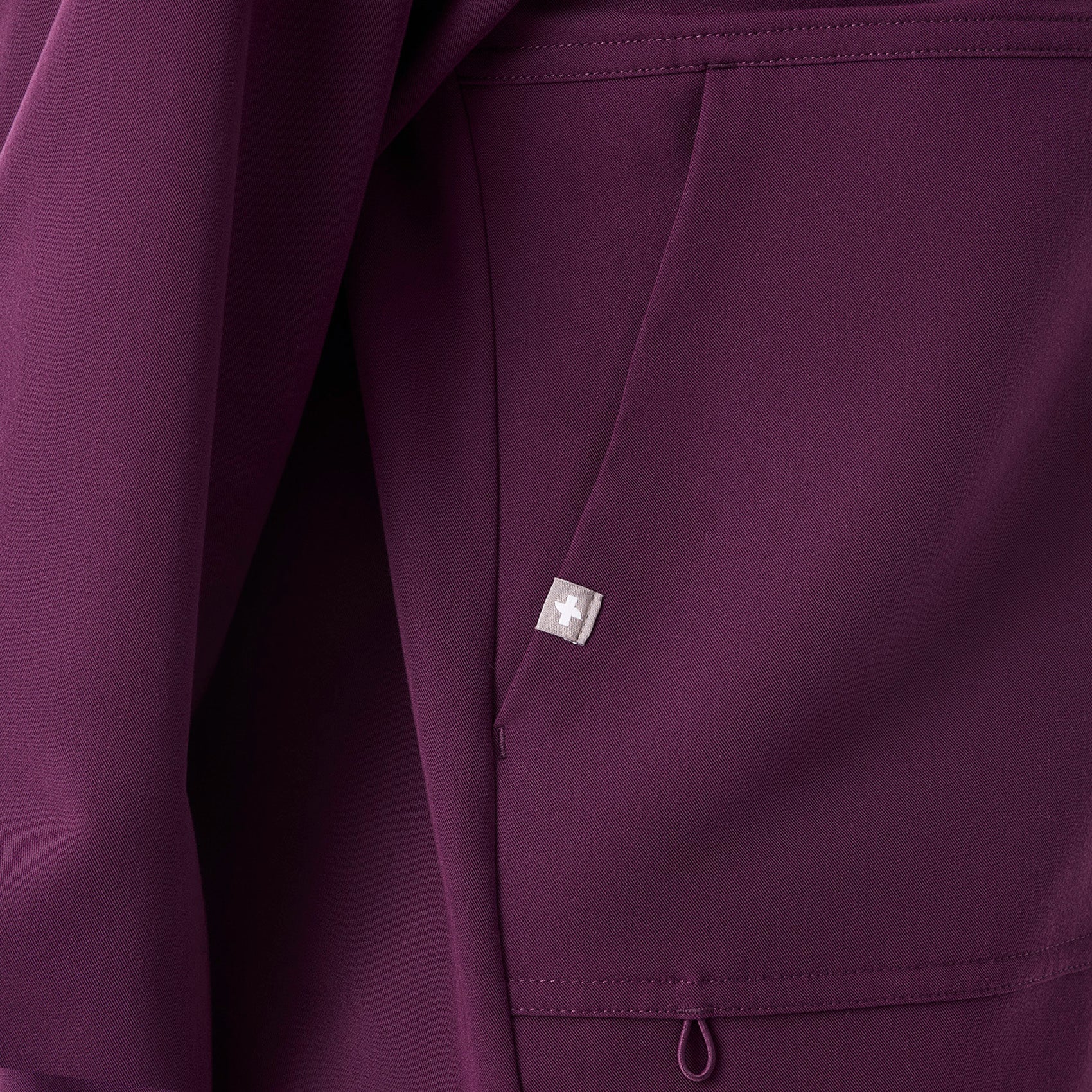 Lenox Scrub Jacket - Deep Purple
