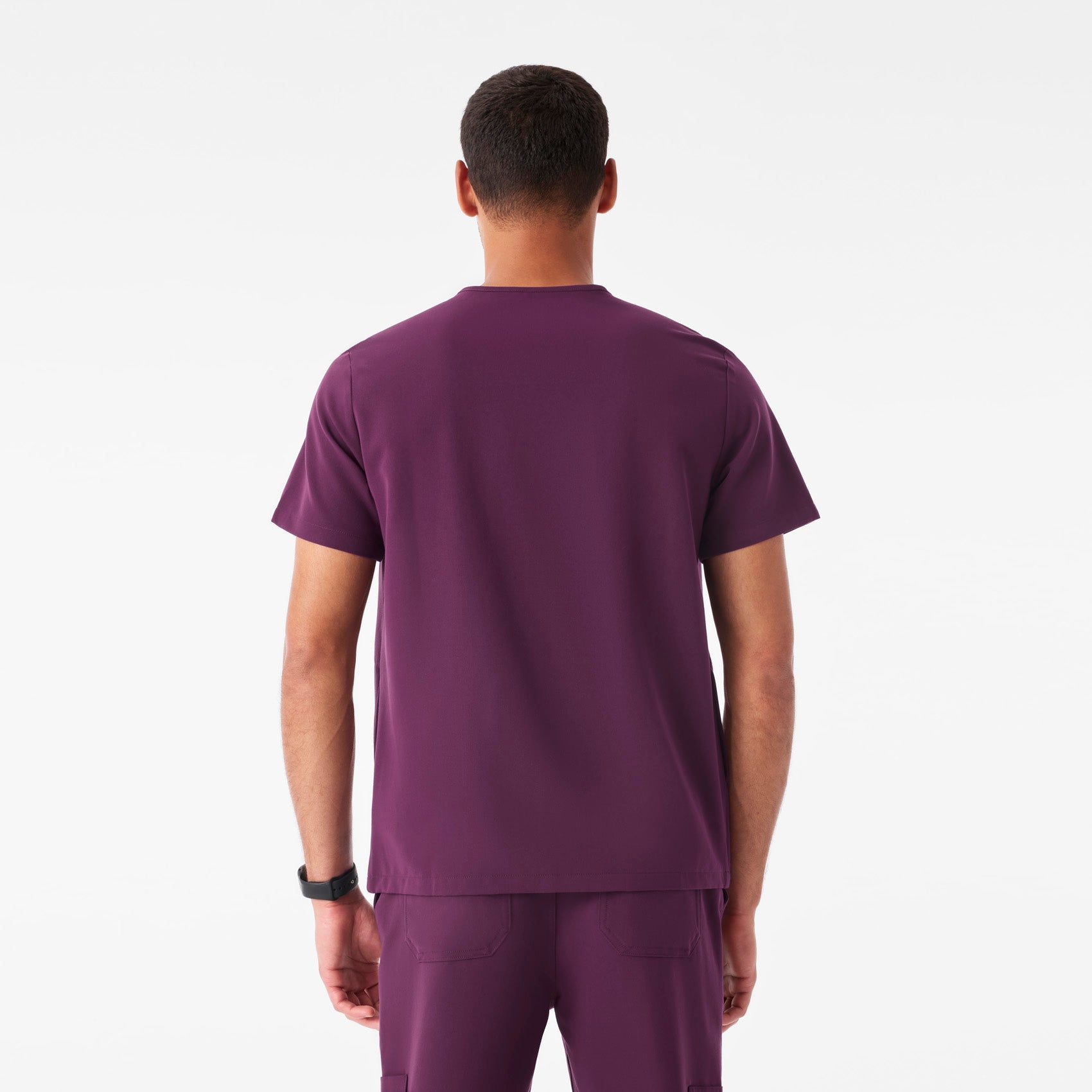 Chisec Scrub Top™ - Deep Purple