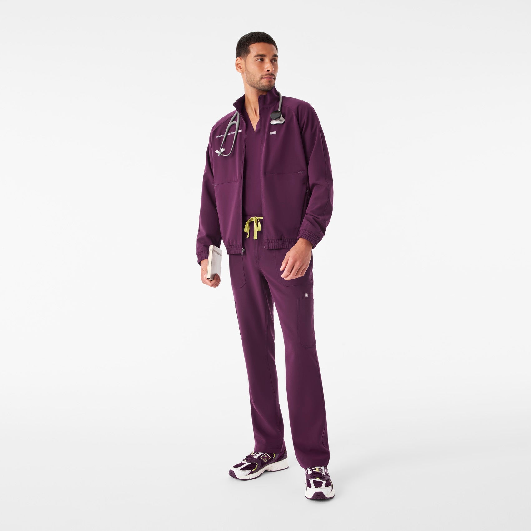 Cobaki Scrub Jacket - Deep Purple
