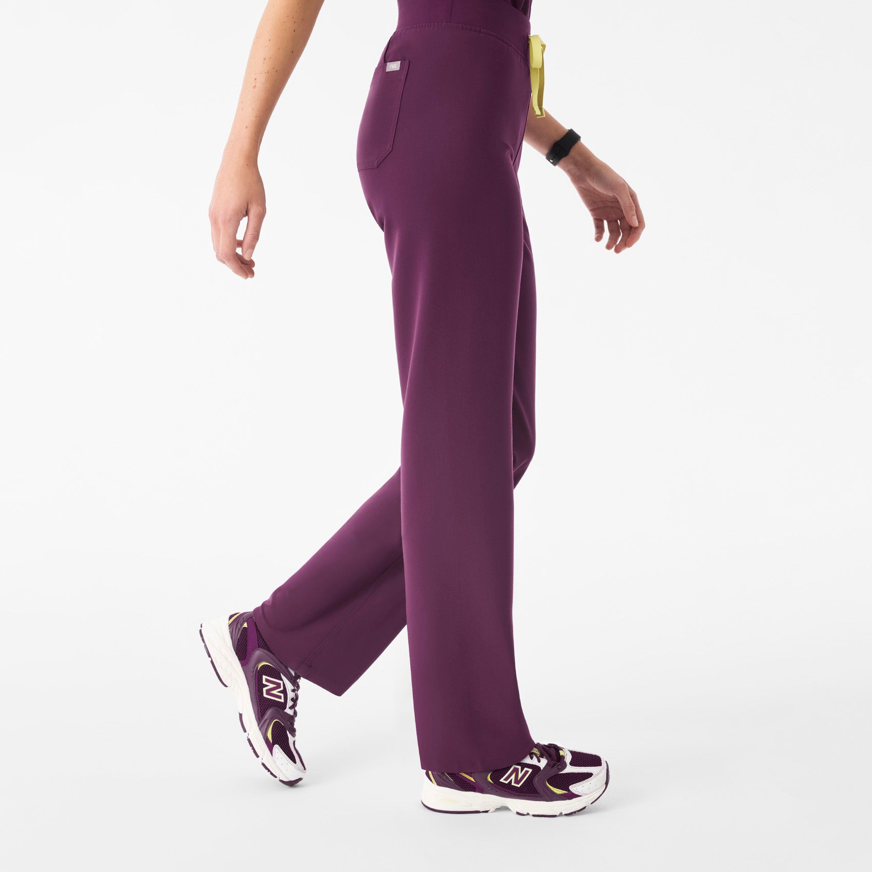 Livingston High-Rise Straight-Leg Scrub Pant™ - Deep Purple