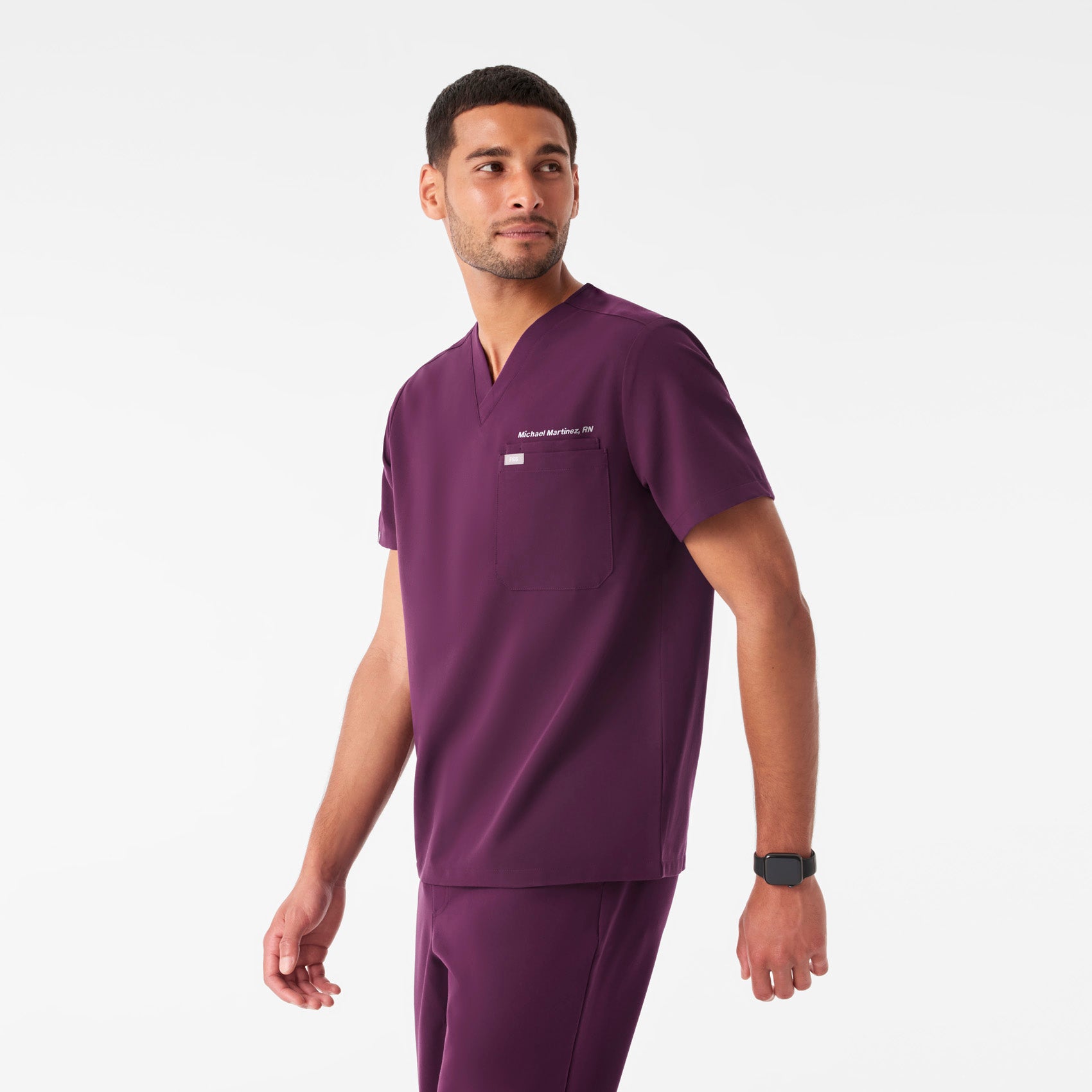 Leon Scrub Top™ - Deep Purple
