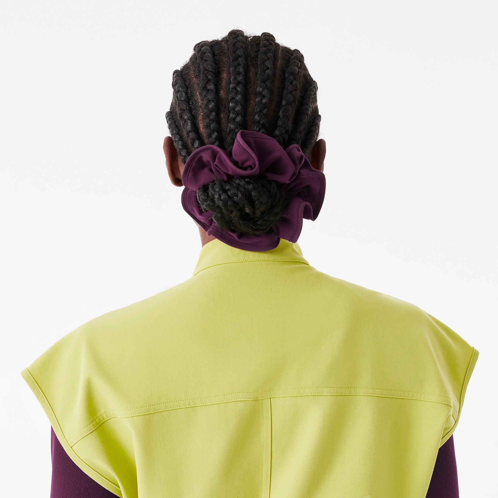 FIGS Scrunchie - Deep Purple