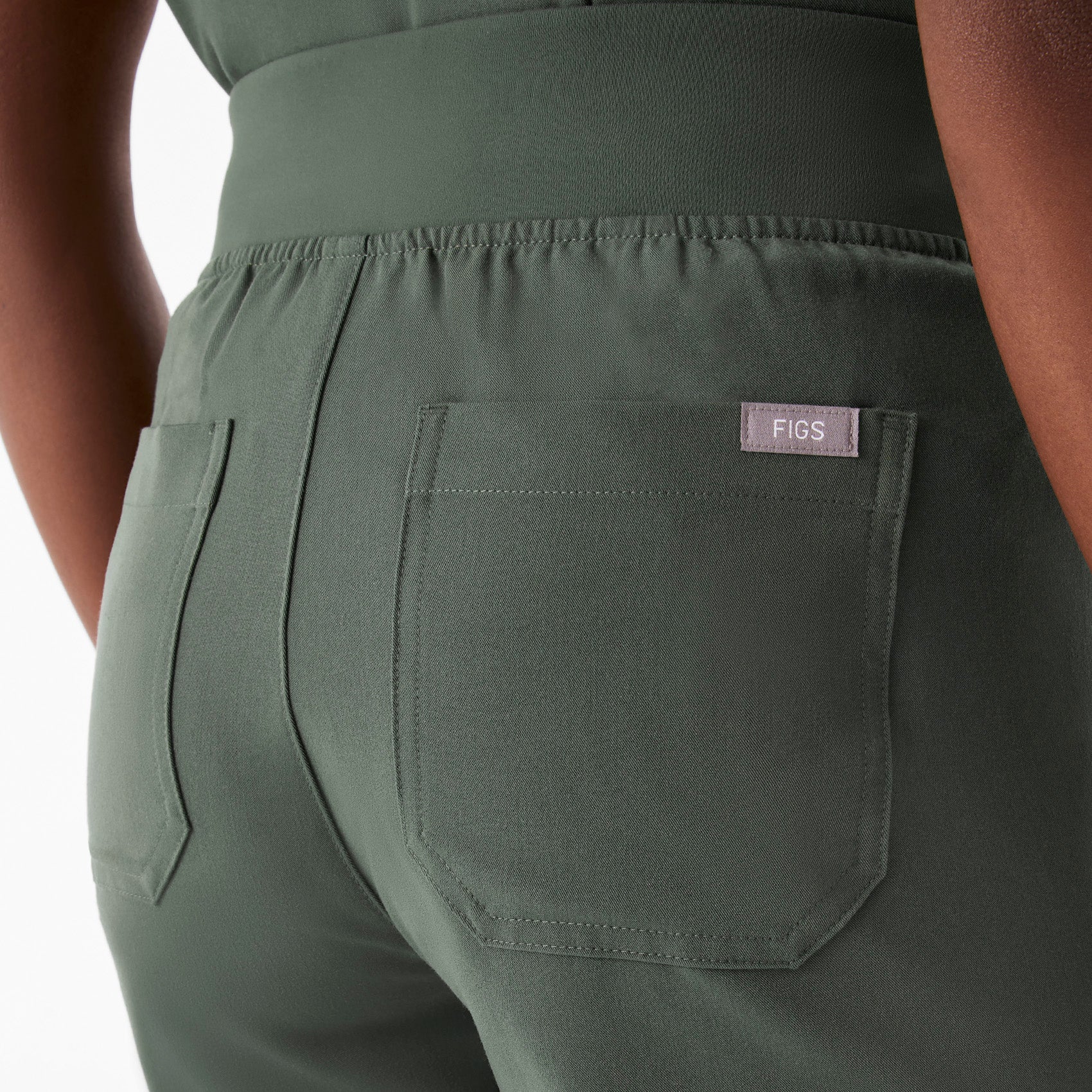Livingston High-Rise Straight-Leg Scrub Pant™ - Moss