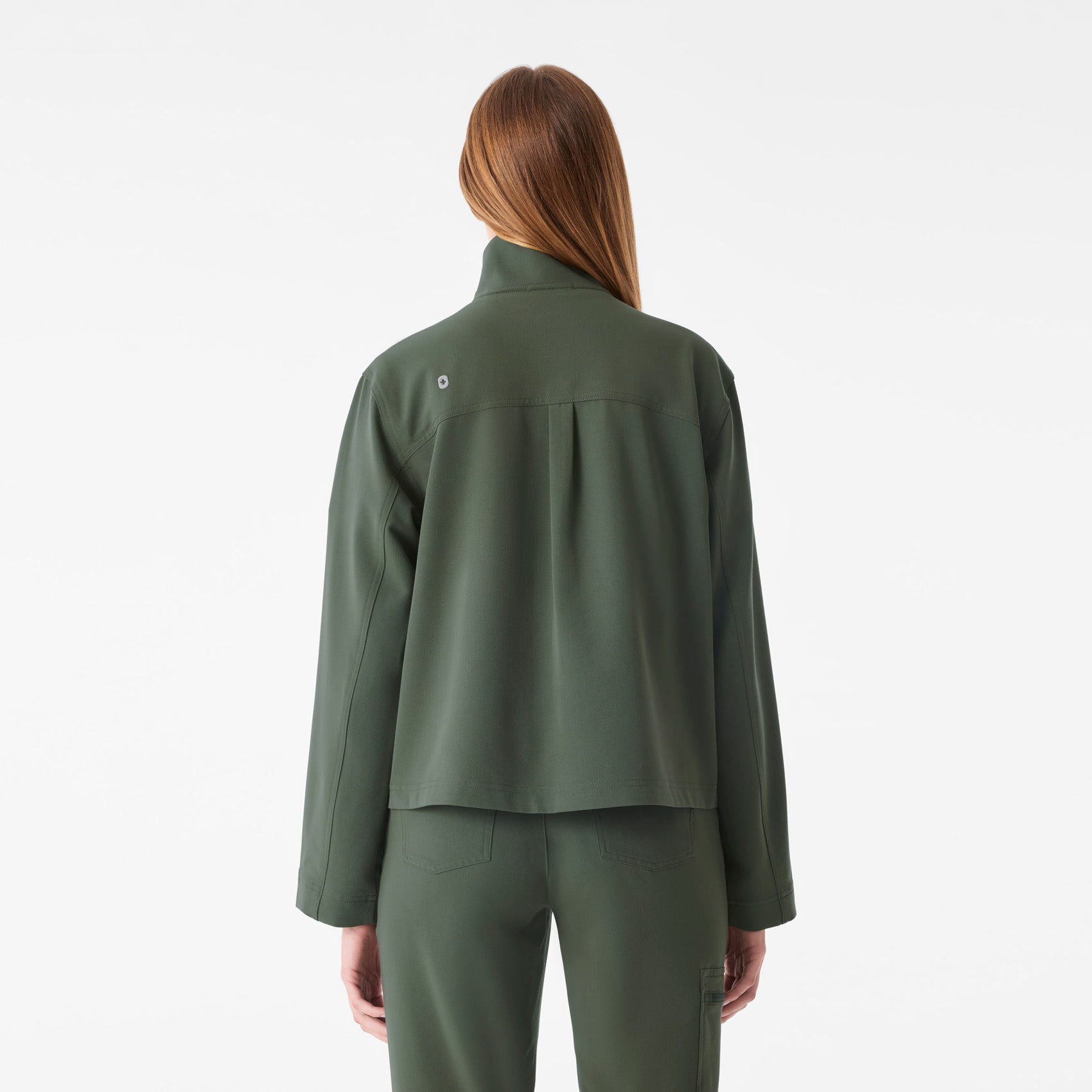 Lenox Scrub Jacket - Moss