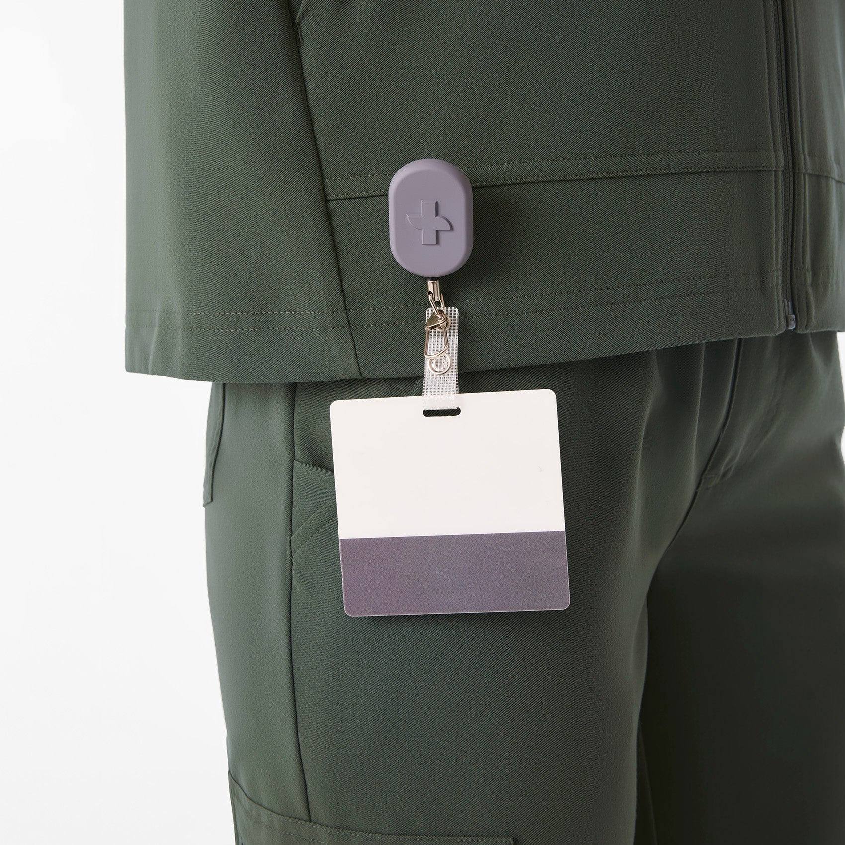 Lenox Scrub Jacket - Moss