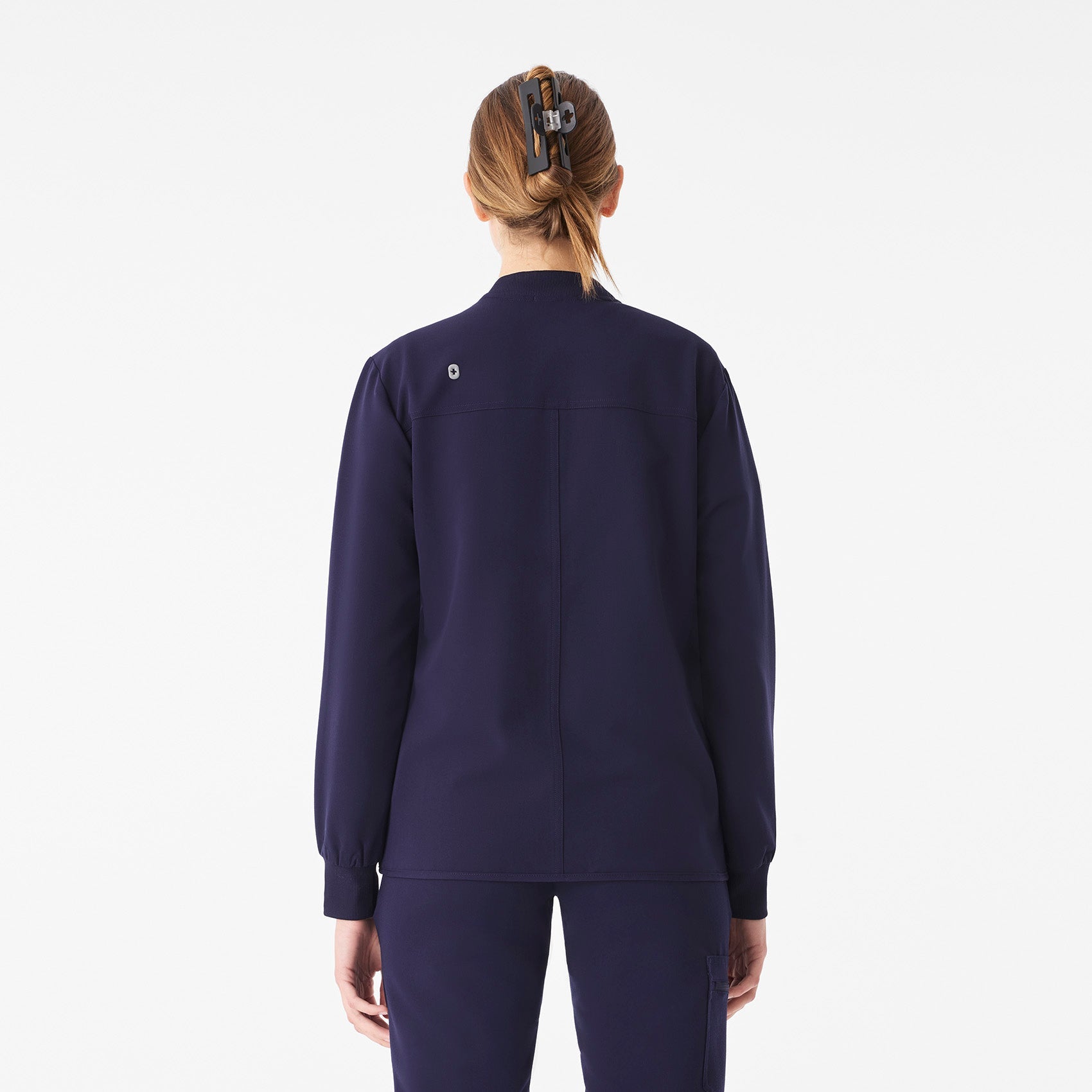 Claire Scrub Jacket - Navy