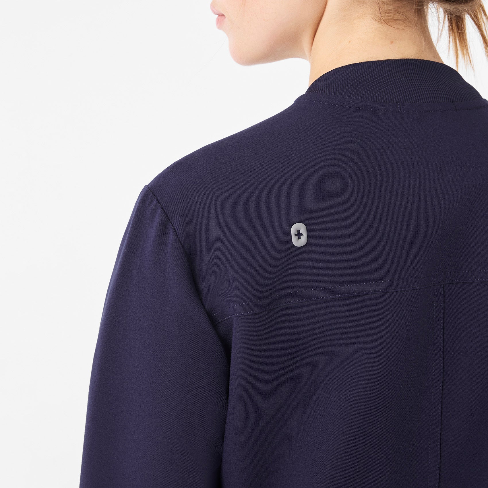 Claire Scrub Jacket - Navy