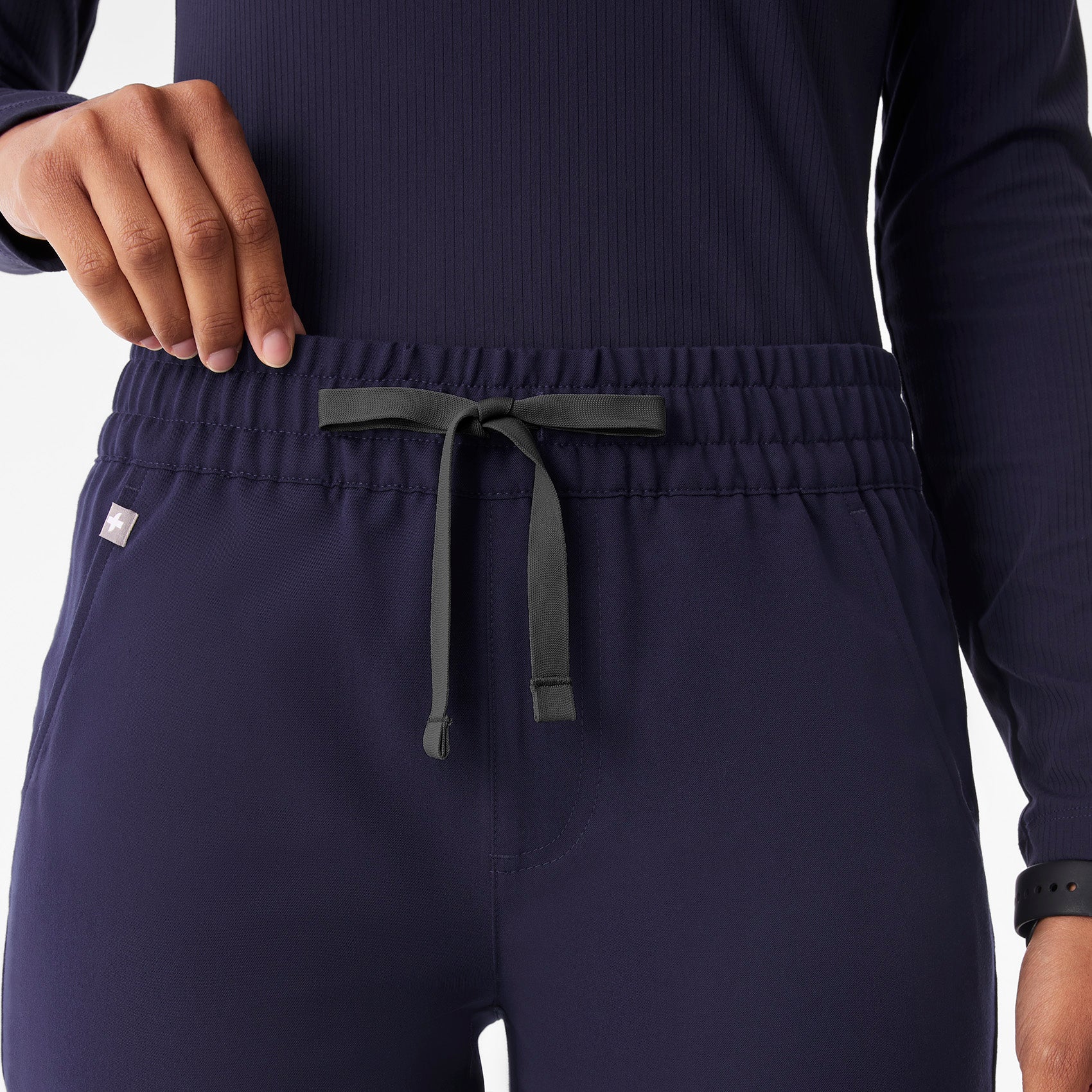 Zamora Ruched Jogger Scrub Pant™ - Navy