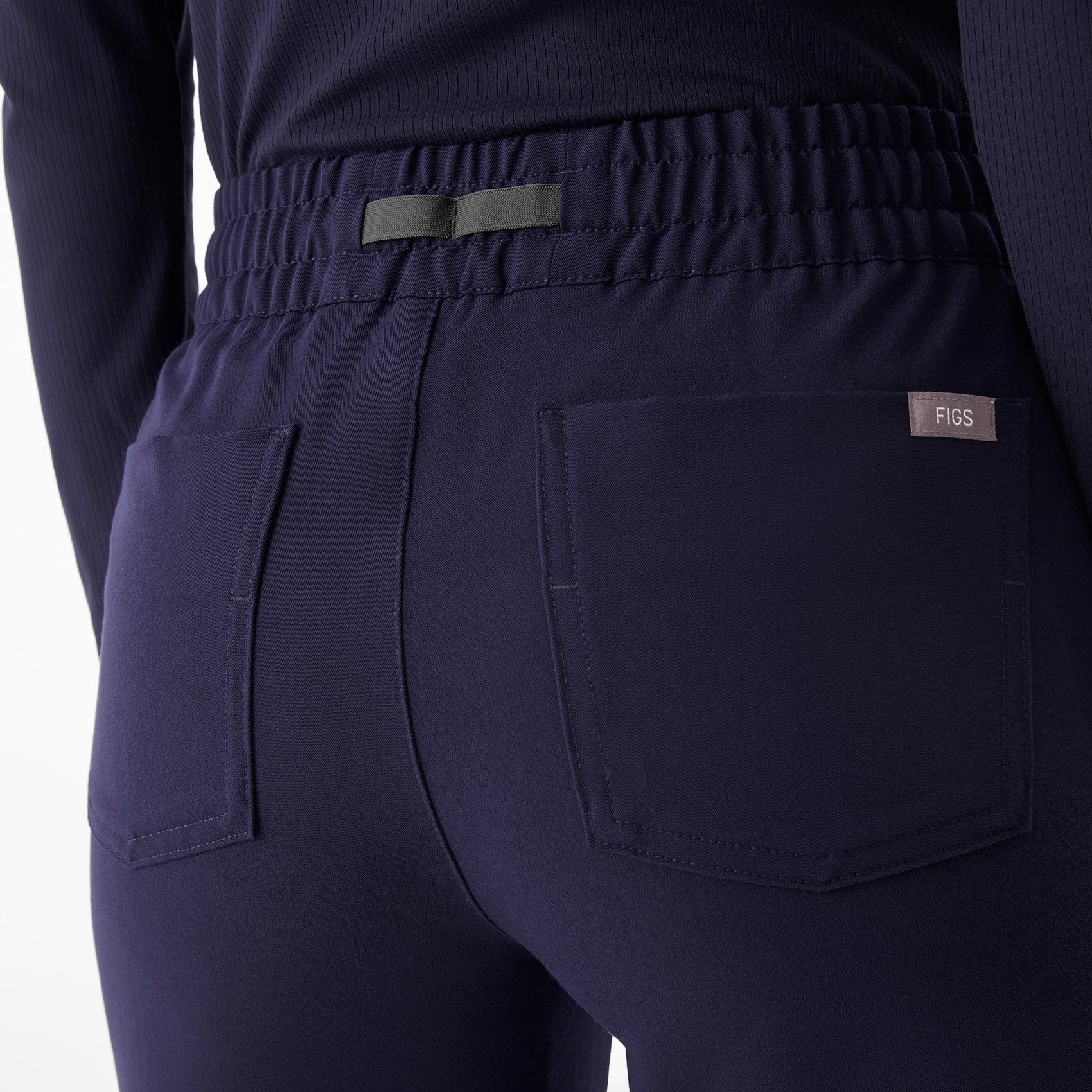 Zamora Ruched Jogger Scrub Pant™ - Navy