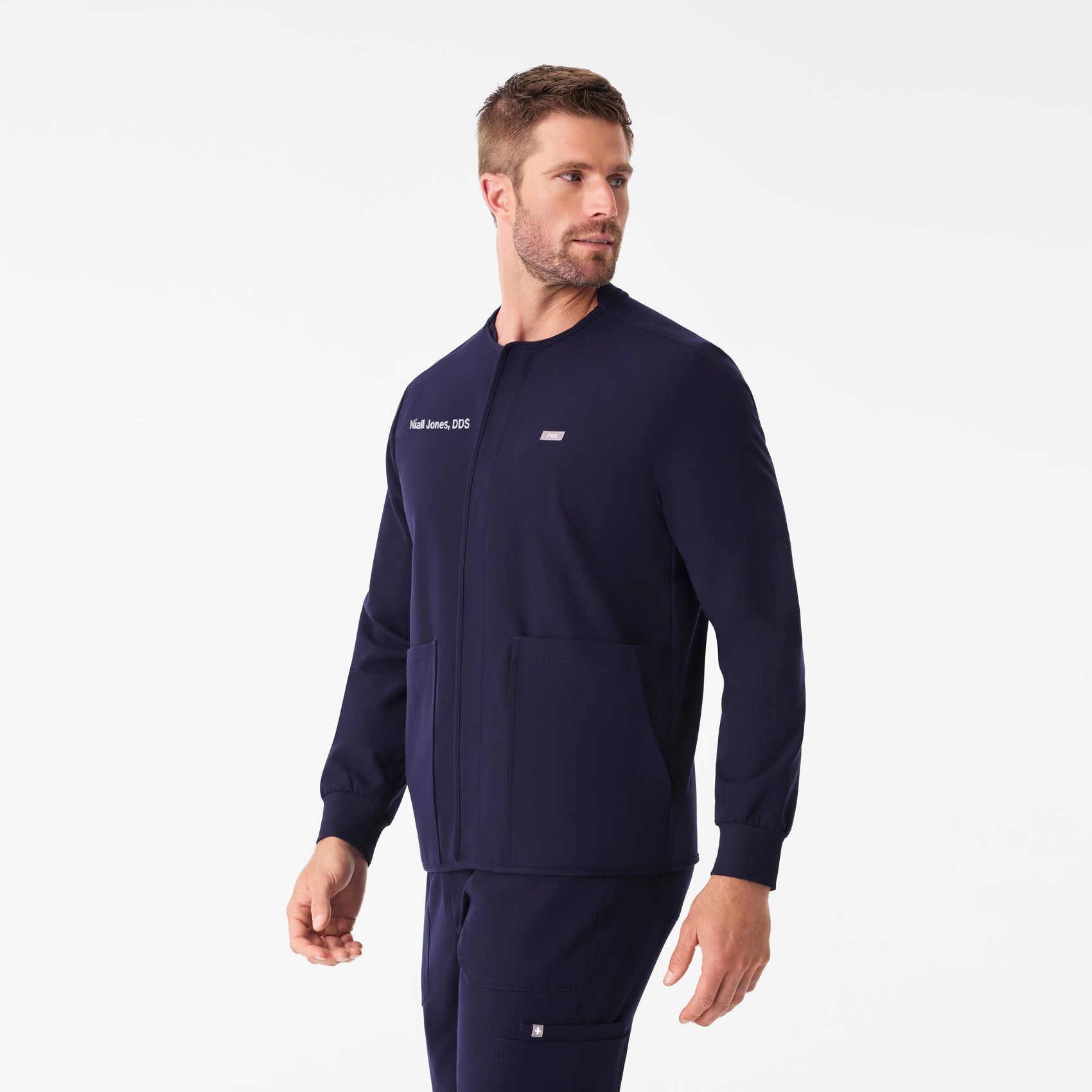 Troy Scrub Jacket - Navy
