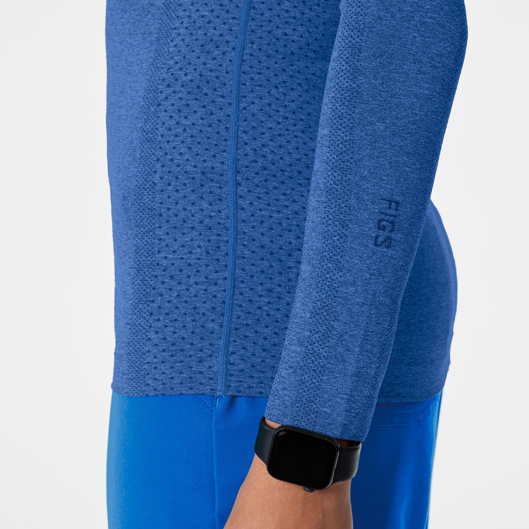 Salta Seamless Long-Sleeve Underscrub - Royal Blue