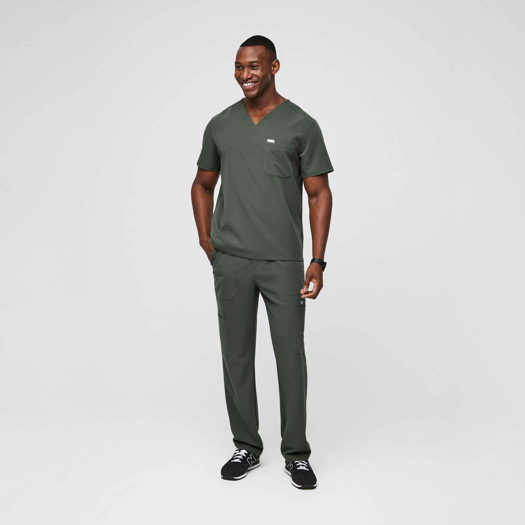 Chisec Scrub Top™ - Moss