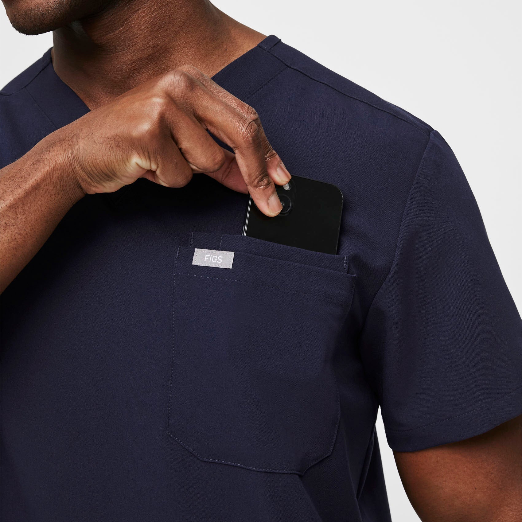 Leon Scrub Top™ - Navy