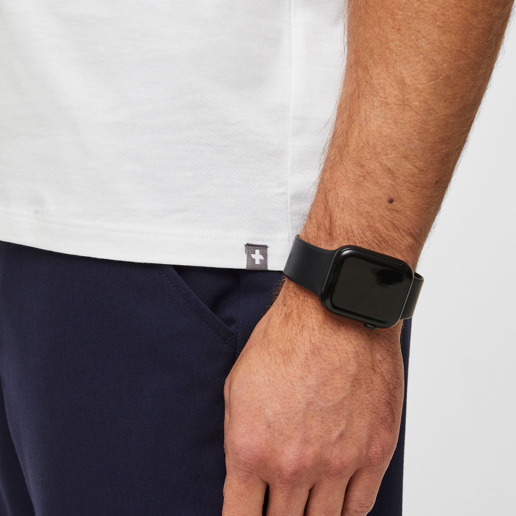 Supersoft Short-Sleeve Underscrub - White