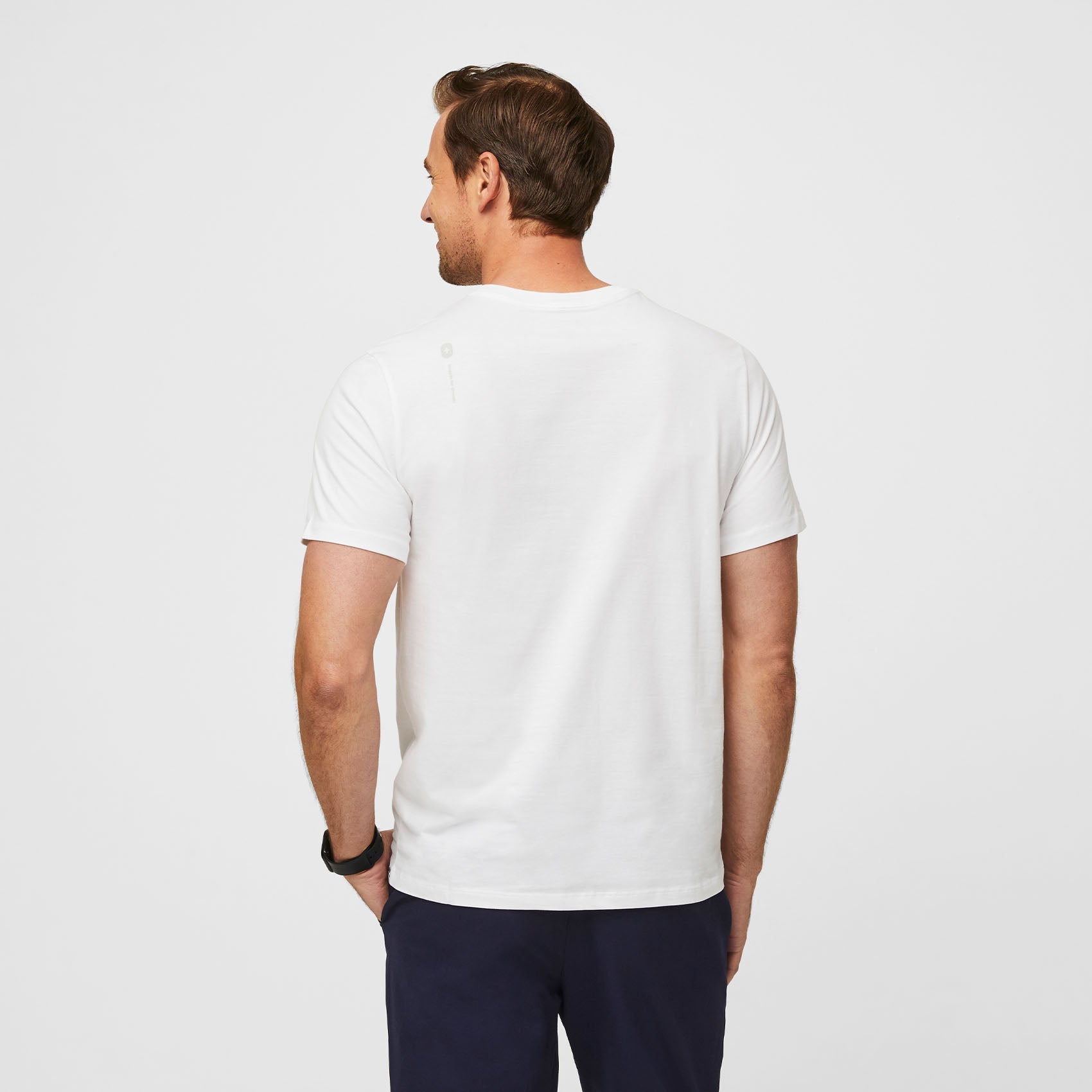 Supersoft Short-Sleeve Underscrub - White