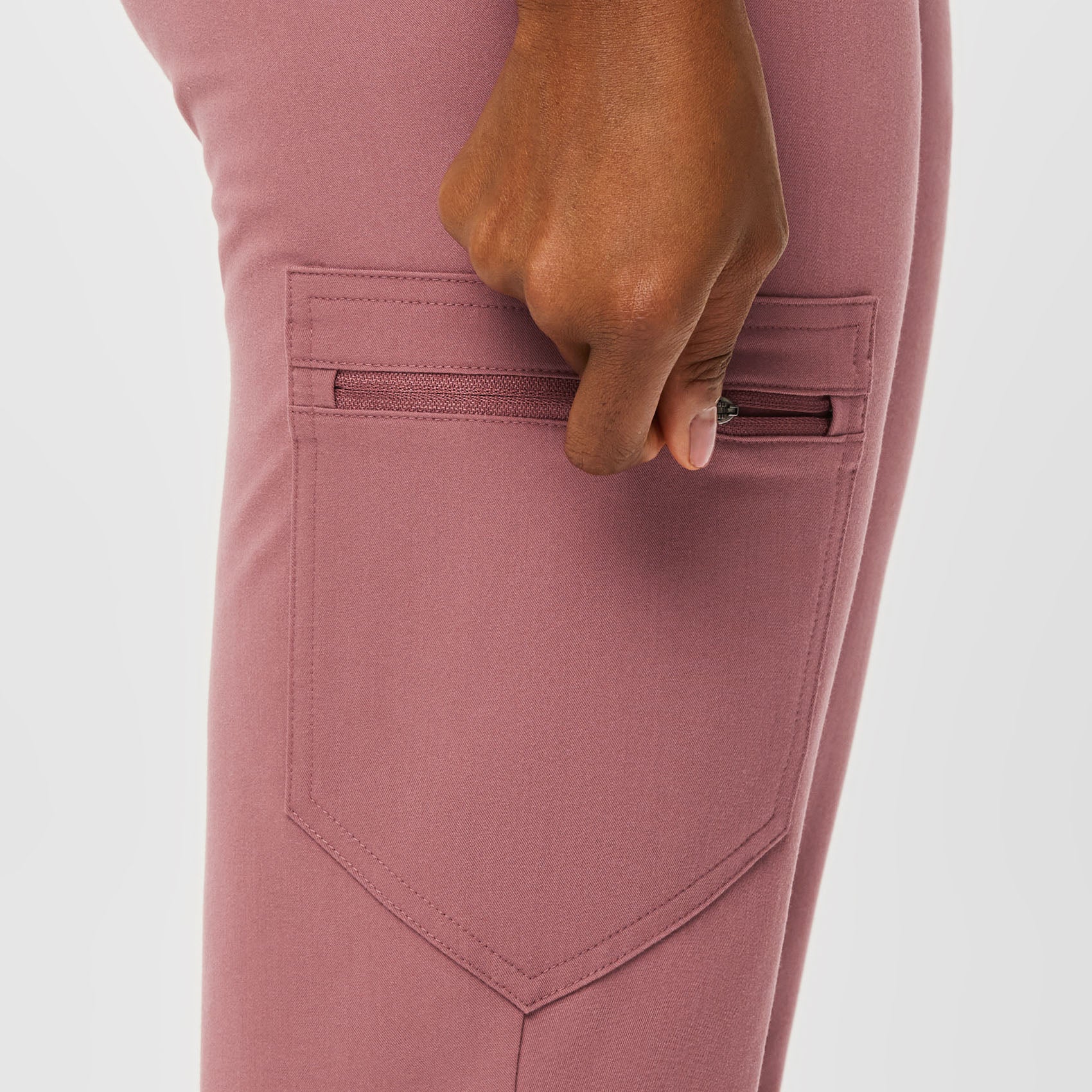 Zamora High-Rise Jogger Scrub Pant™ - Mauve