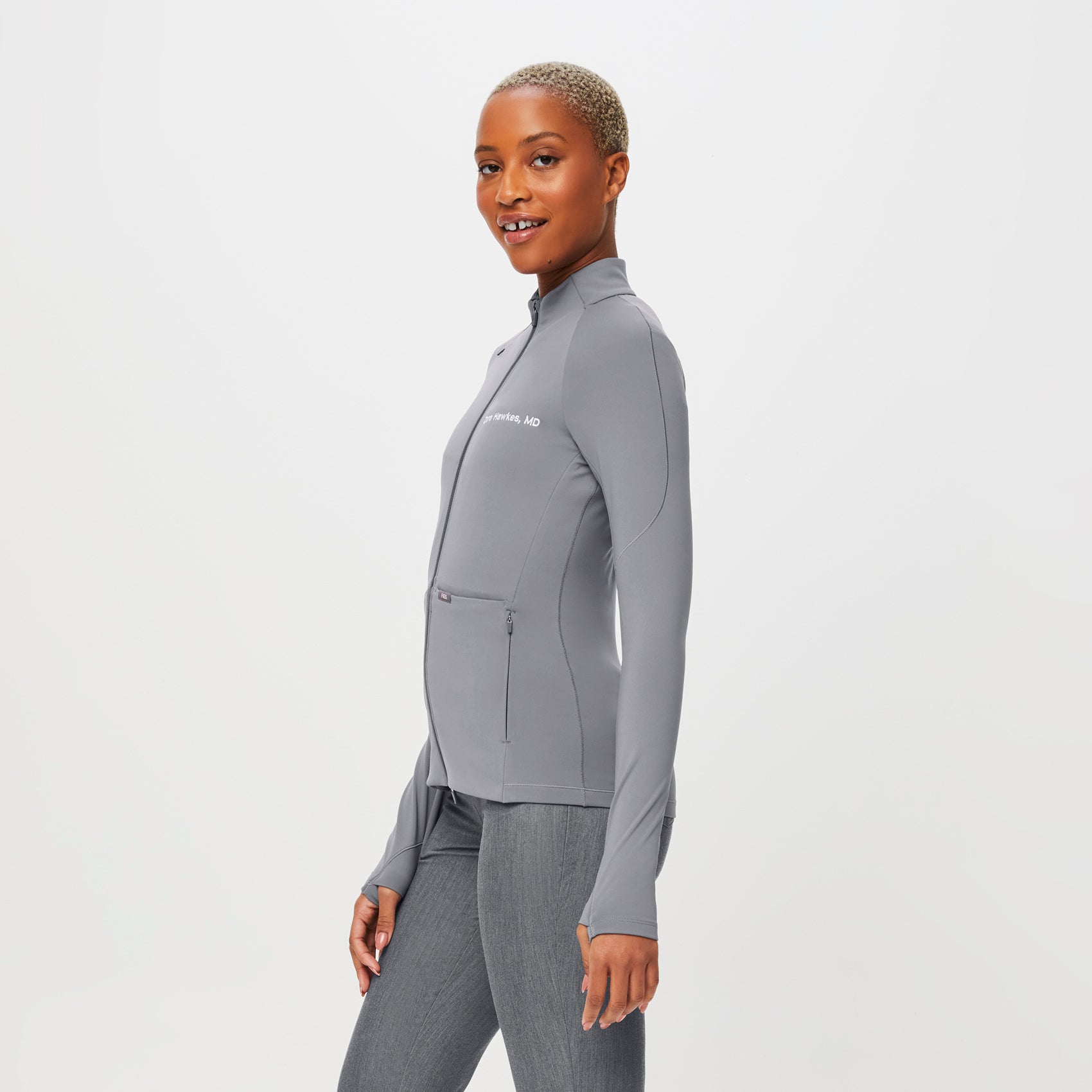 ContourKnit Scrub Jacket™ - Graphite