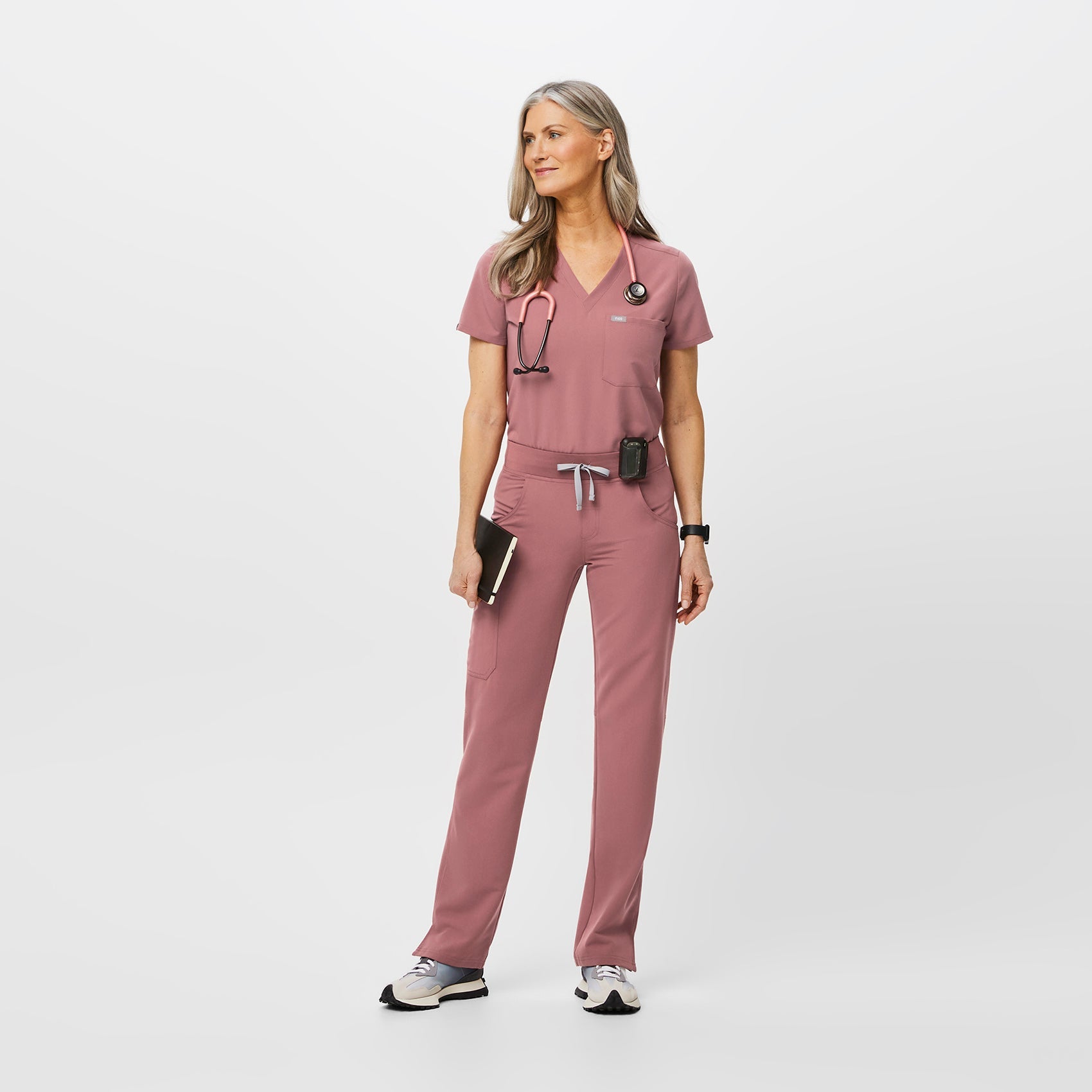 Kade Straight-Leg Scrub Pant™ - Mauve