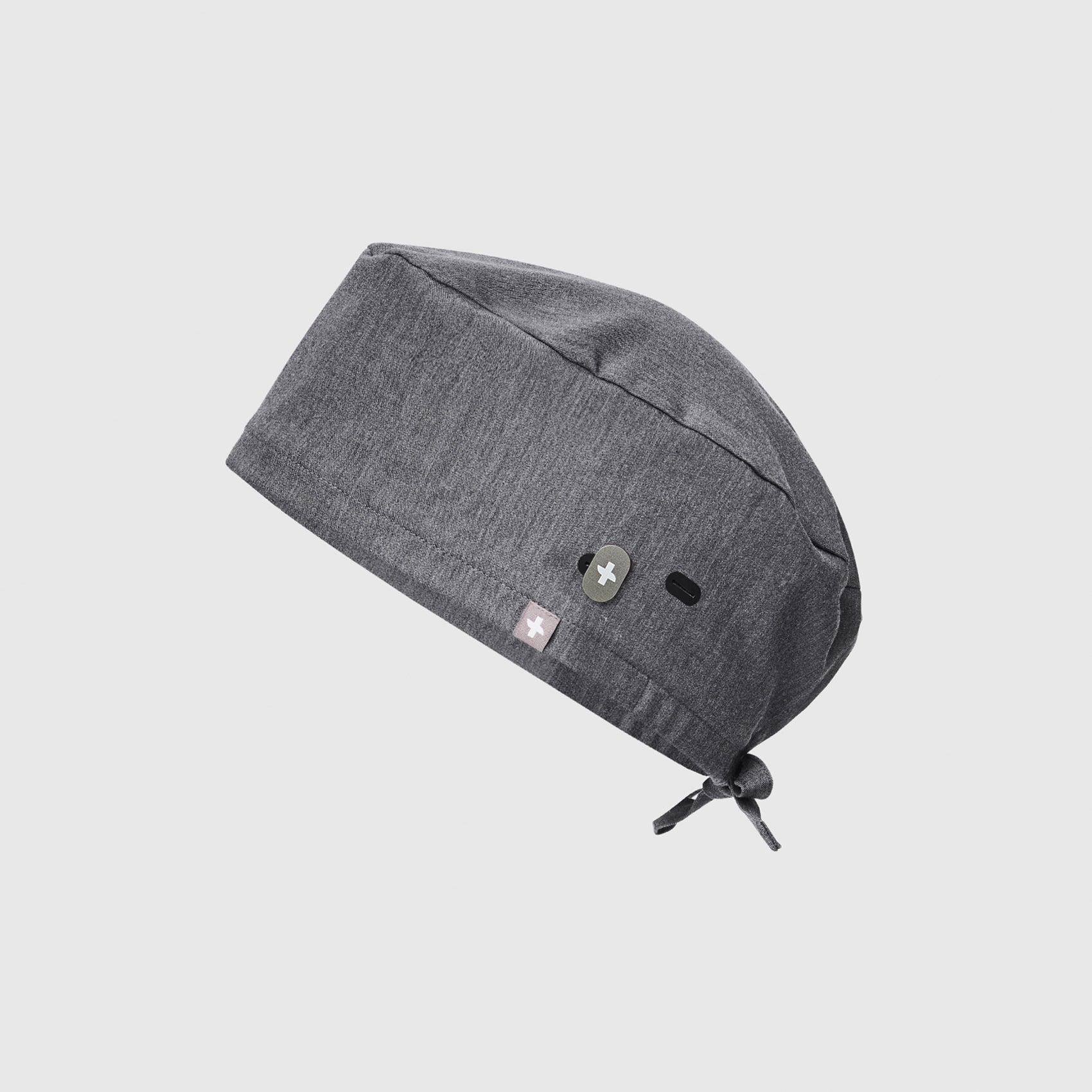 FIGS Scrub Cap With Buttonholes - Graphite