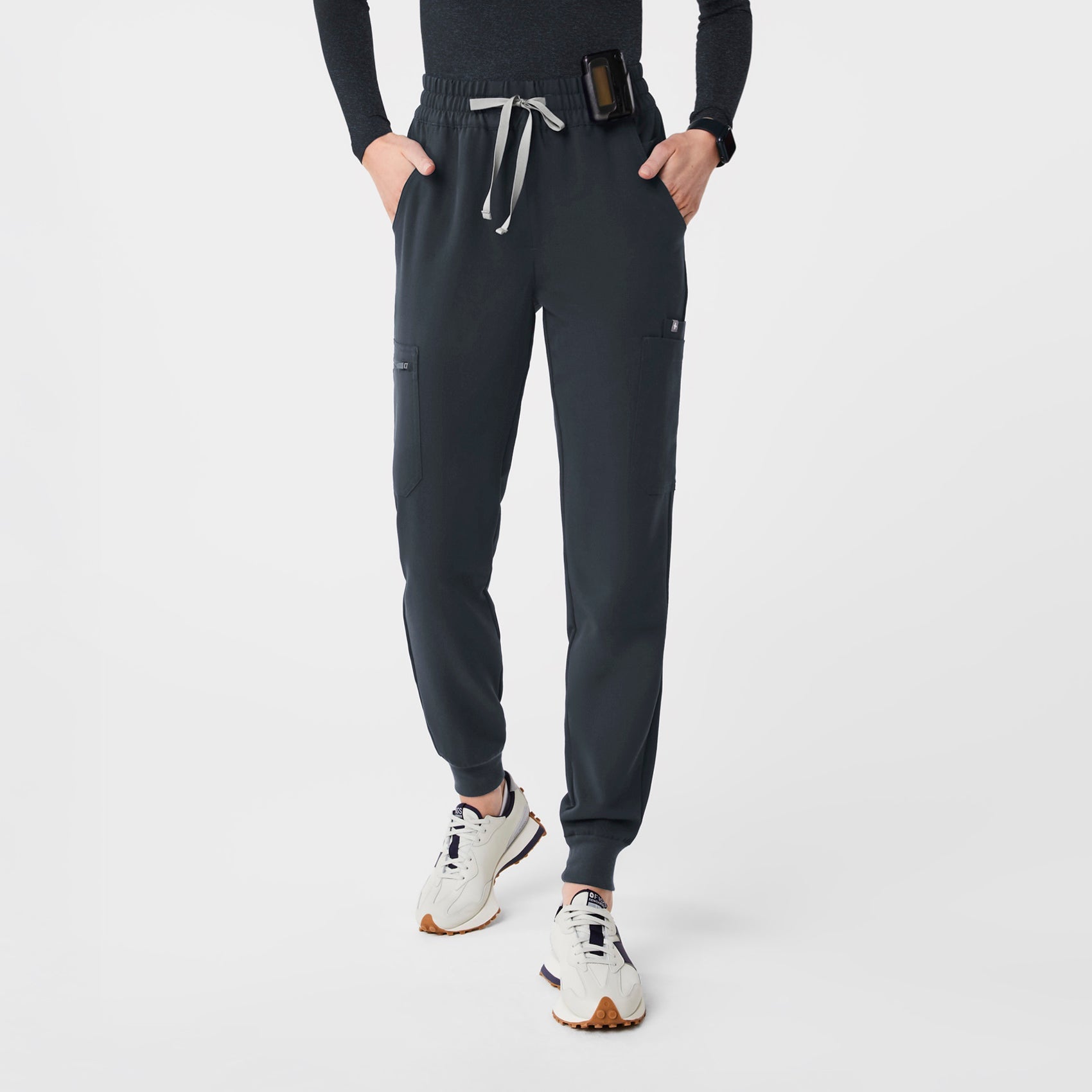 Uman High-Rise Jogger Scrub Pant - Dark Harbor