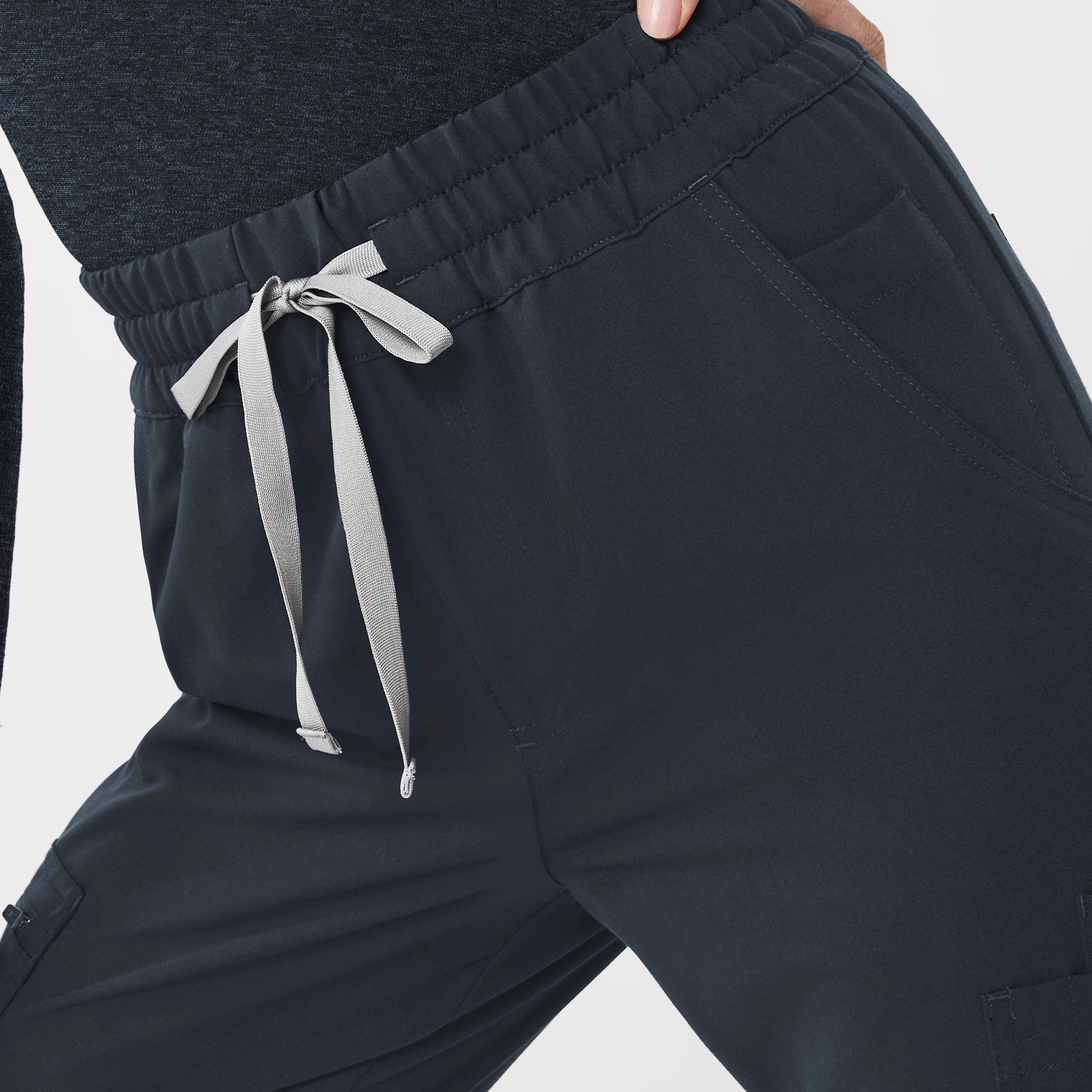 Uman High-Rise Jogger Scrub Pant - Dark Harbor