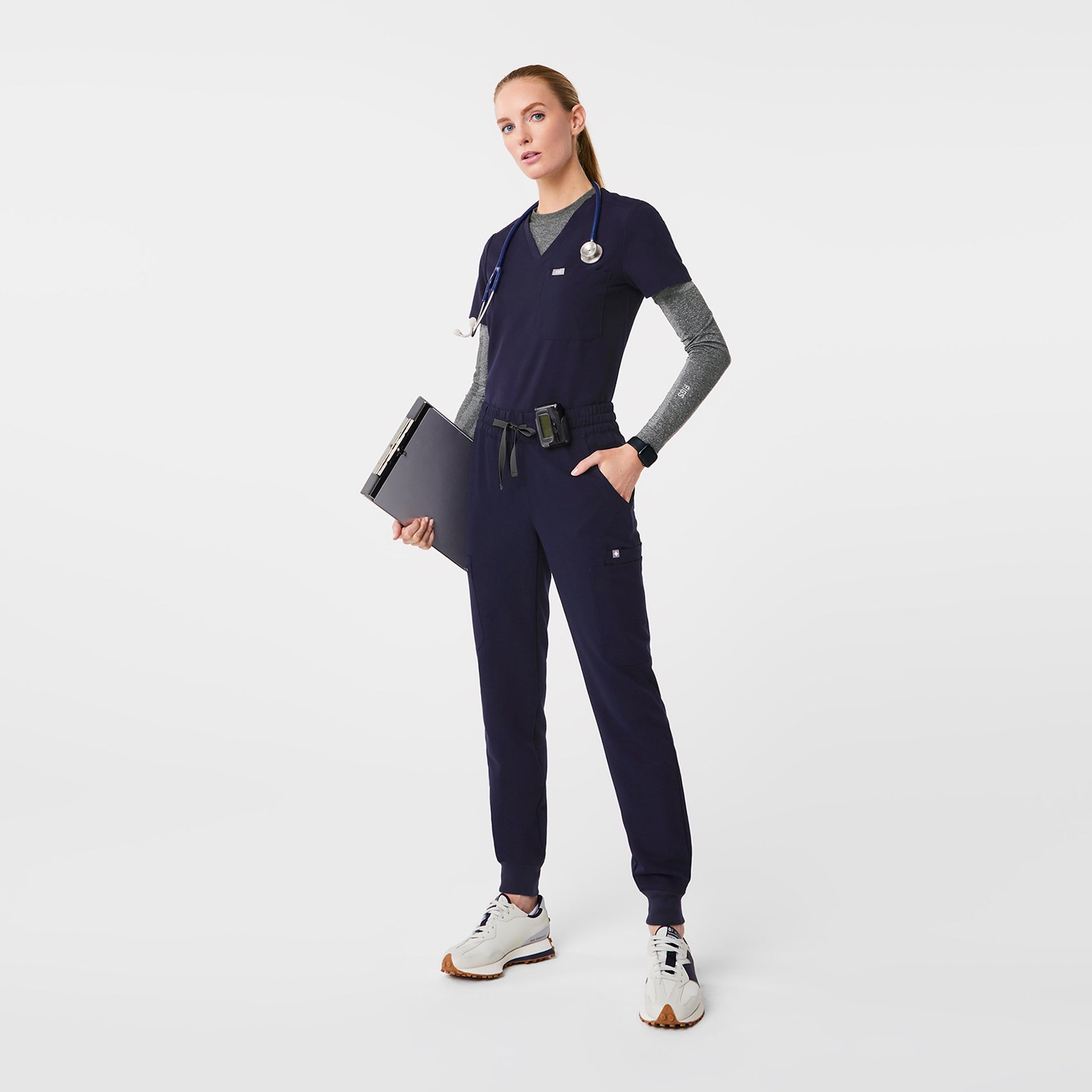 Uman Jogger Scrub Pant - Navy