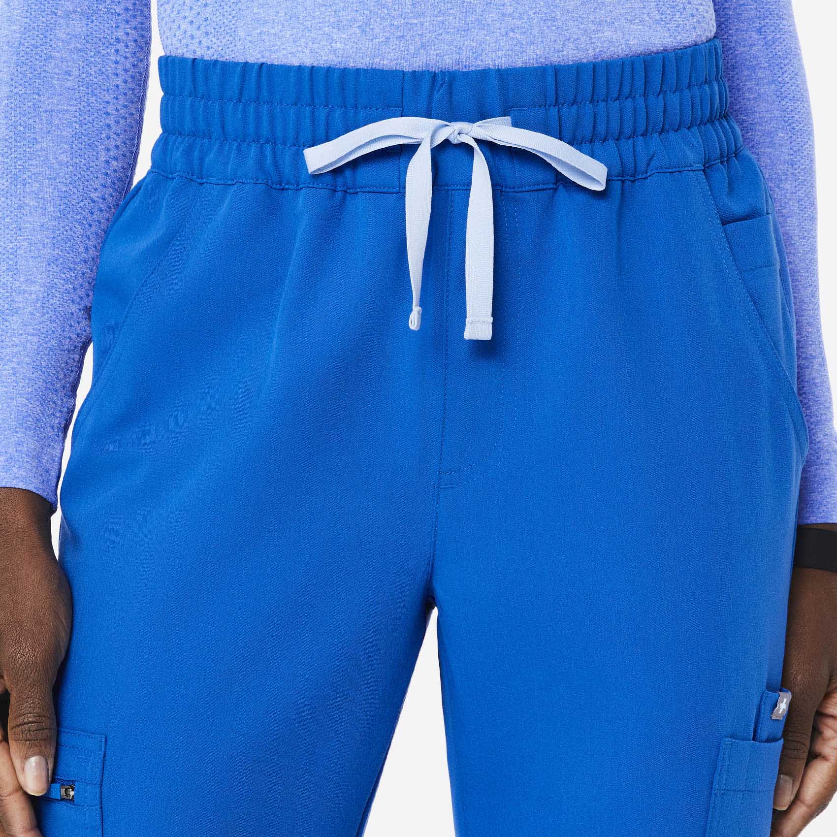 Uman High-Rise Jogger Scrub Pant - Royal Blue
