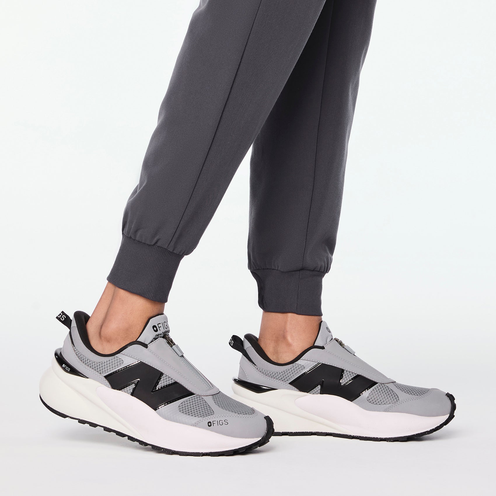 FIGS | New Balance 3447 Zip - Graphite