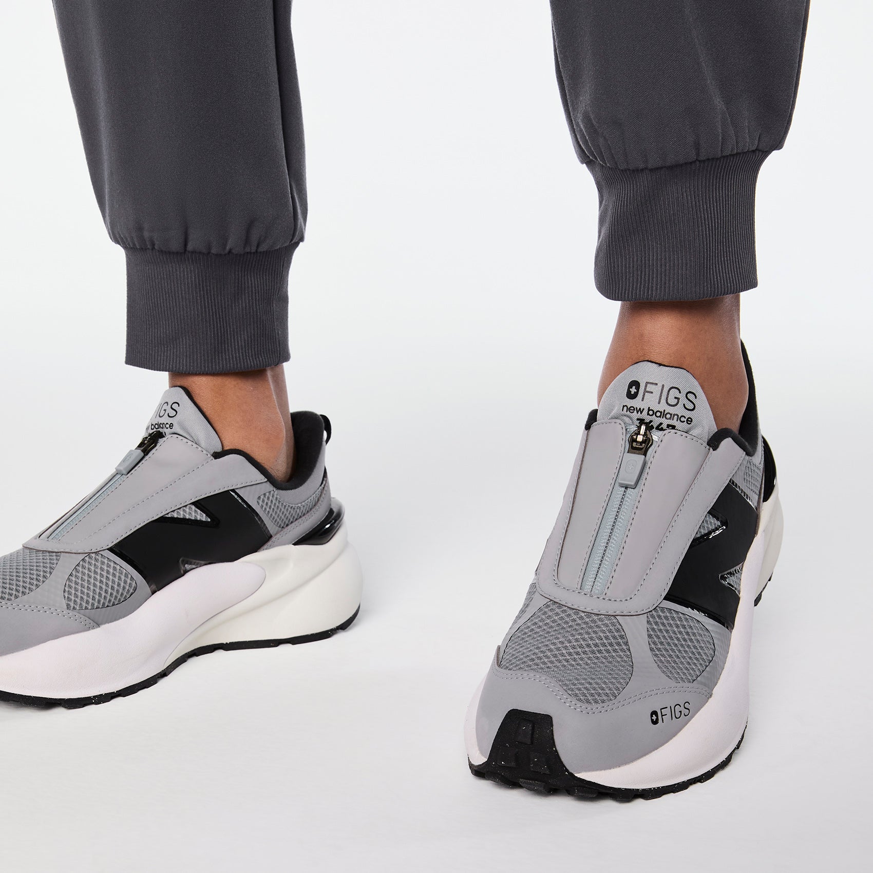 FIGS | New Balance 3447 Zip - Graphite