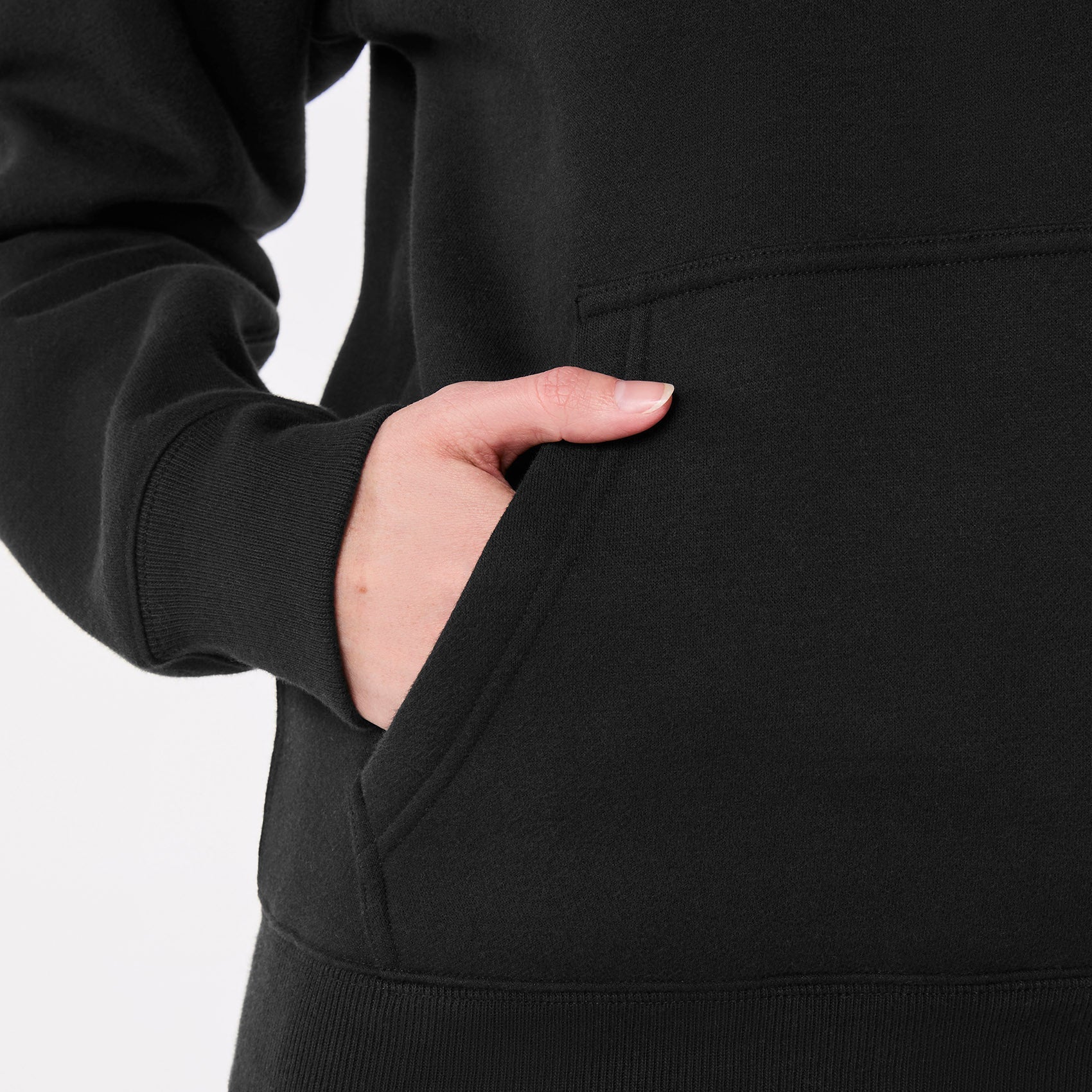 Off-Shift Awesome Humans ¼ Zip Sweatshirt™ - Black