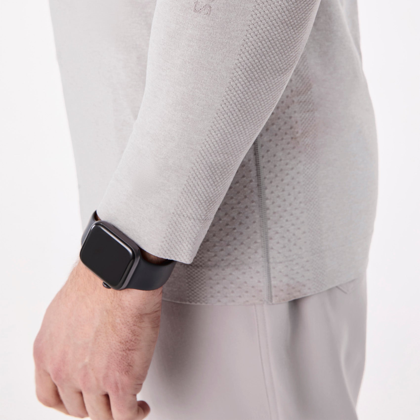 Makato Seamless Long-Sleeve Underscrub - Slate