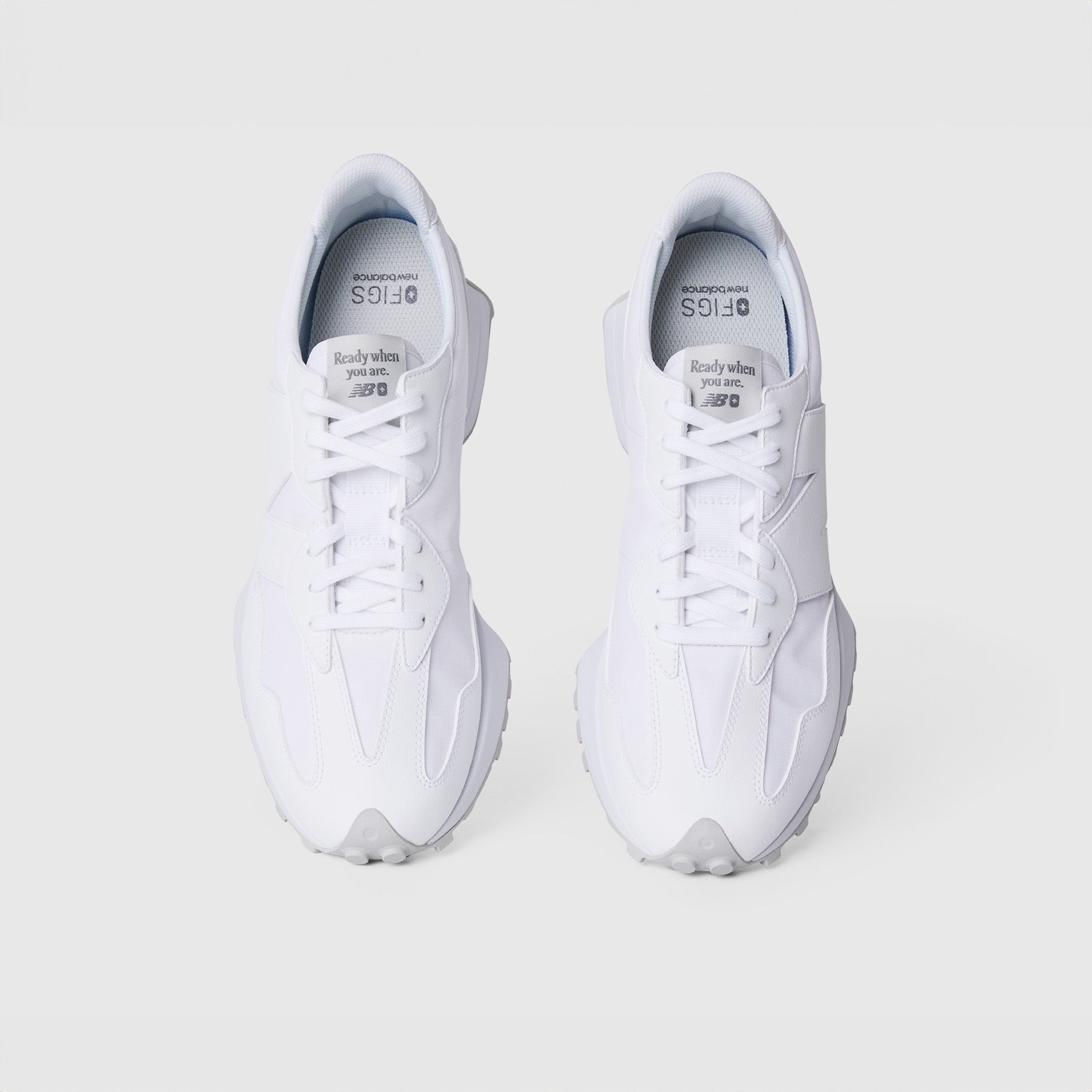 FIGS | New Balance 327 - White