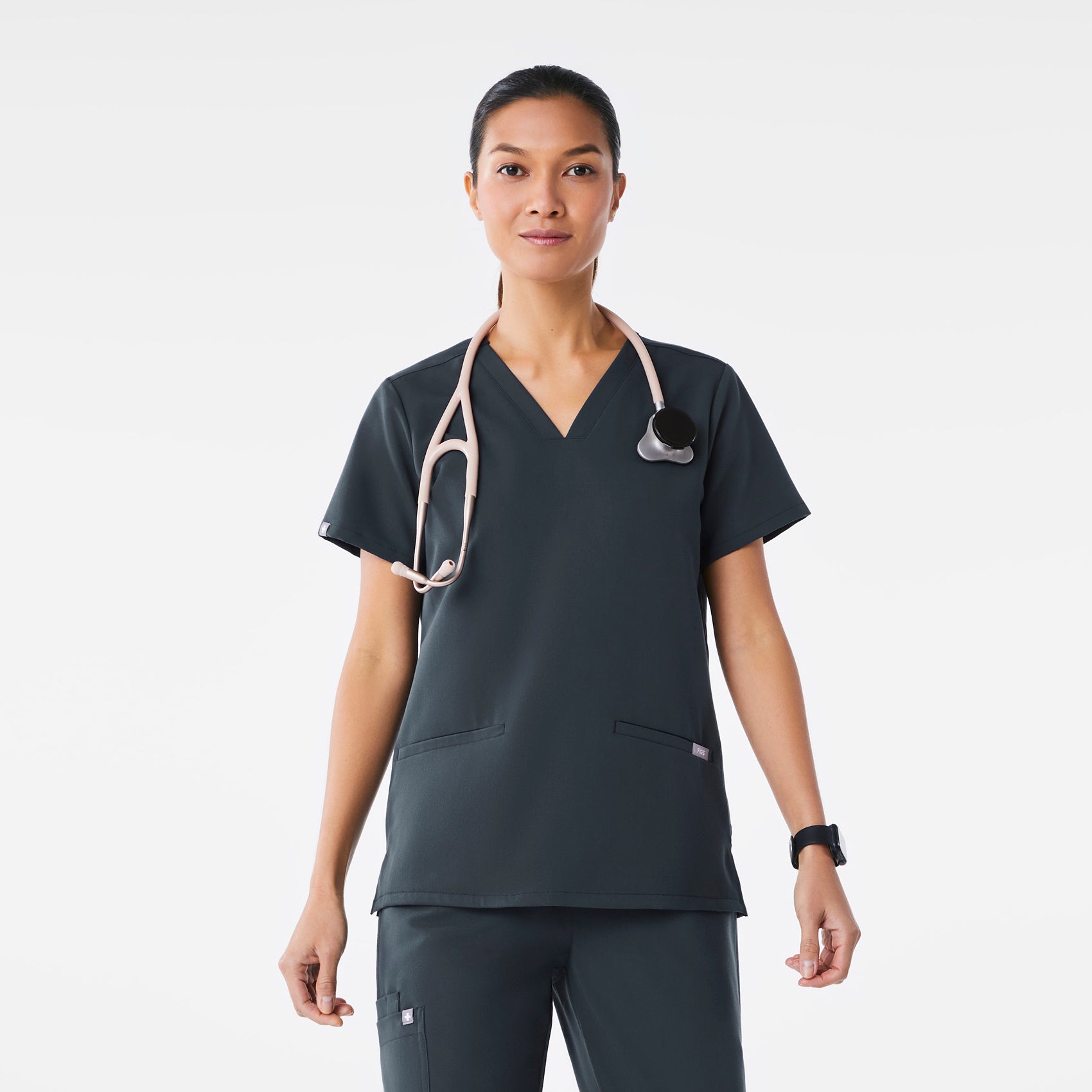 Casma Scrub Top™ - Dark Harbor
