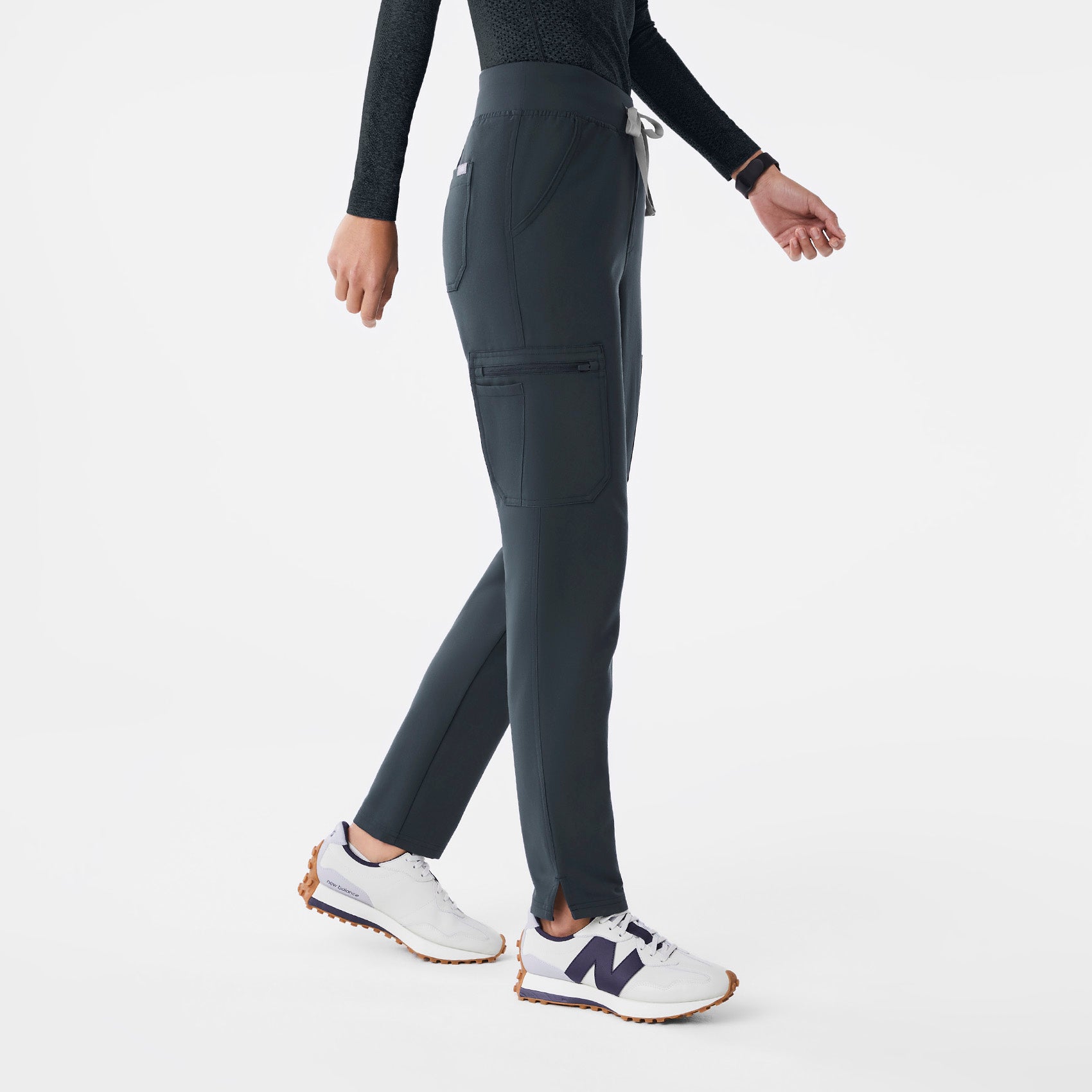 Yola High-Rise Slim Scrub Pant™ - Dark Harbor