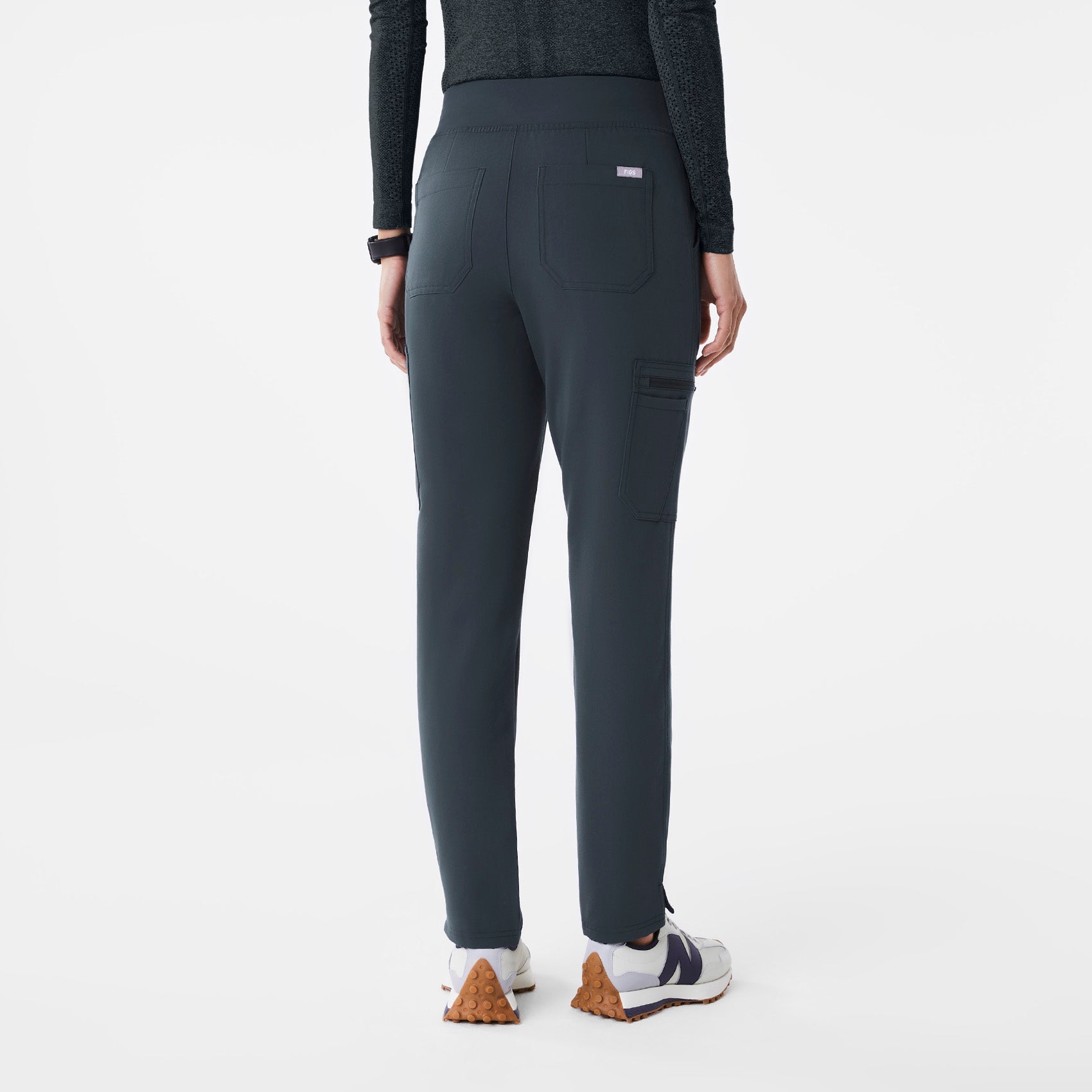 Yola High-Rise Slim Scrub Pant™ - Dark Harbor