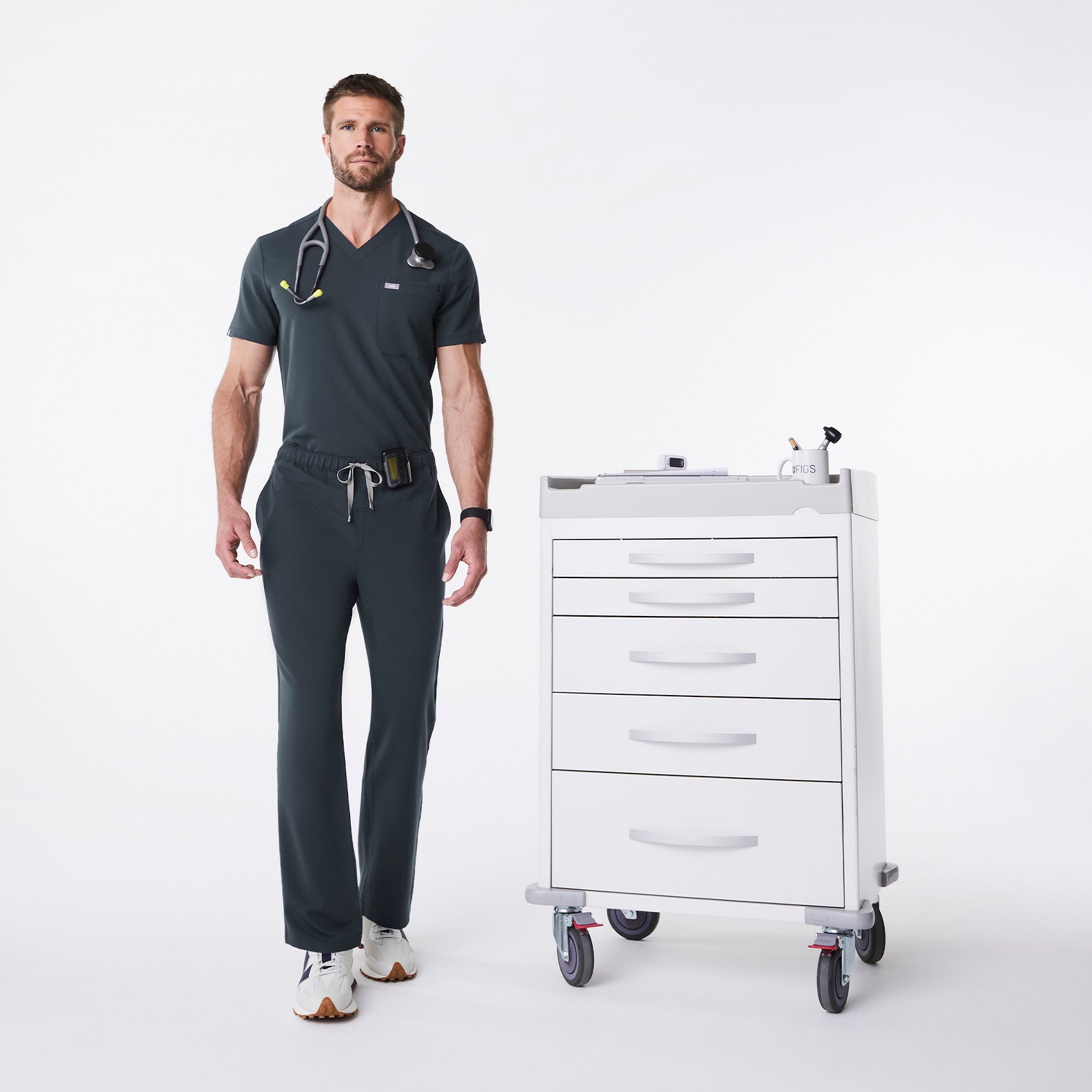Pisco Straight-Leg Scrub Pant™ - Dark Harbor