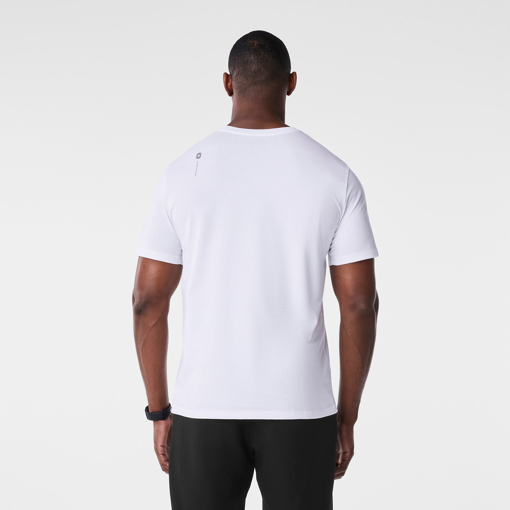 Healthcare is Human Short-Sleeve Underscrub - Optic White
