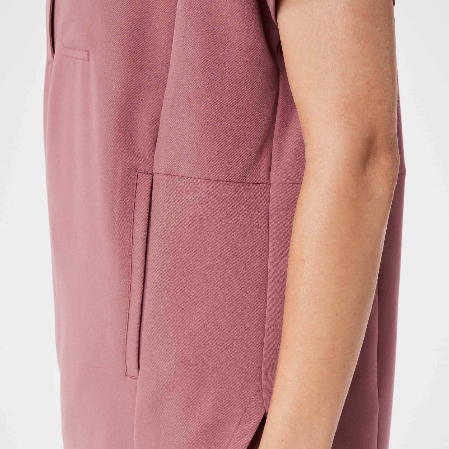Montex Relaxed Scrub Top - Mauve
