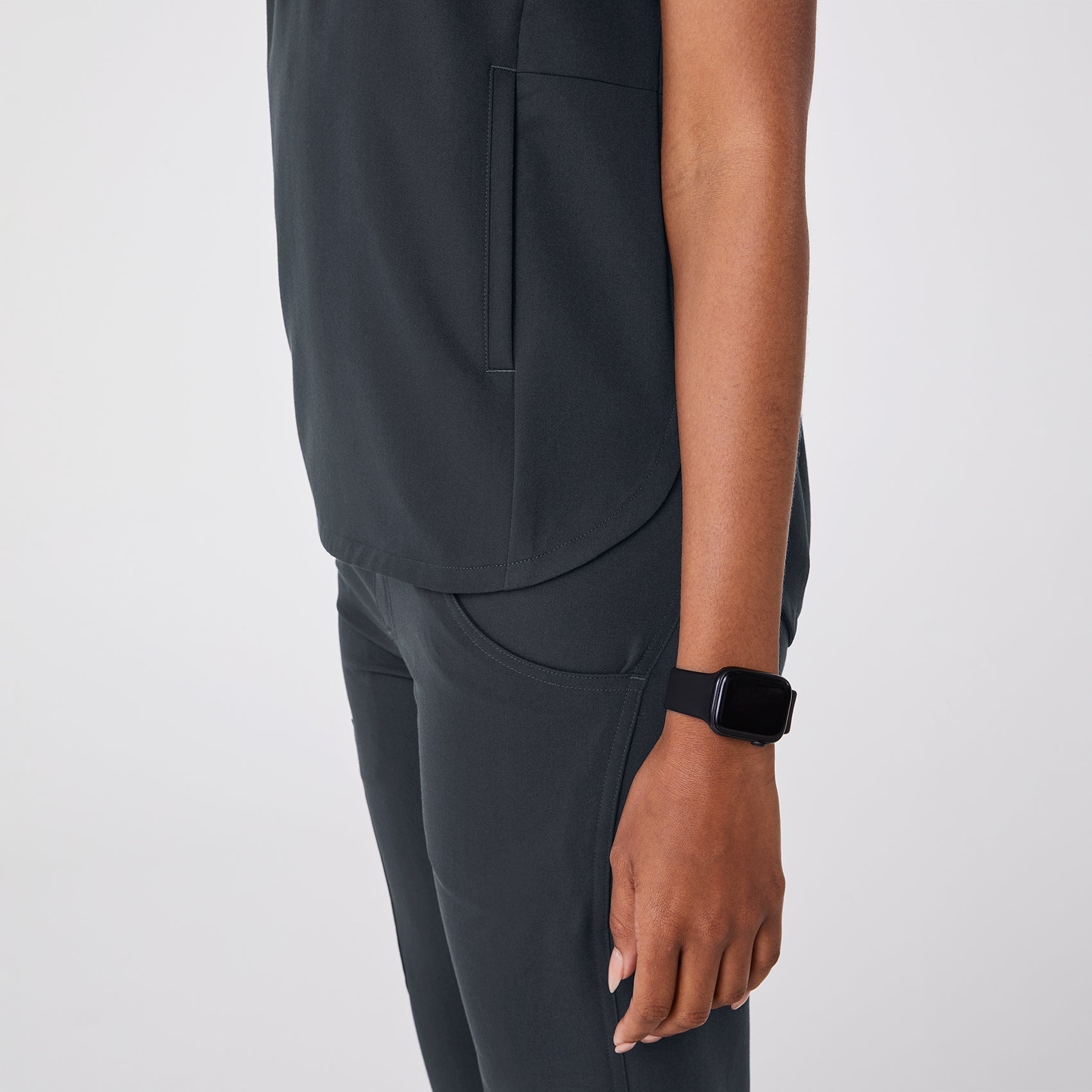 Montex Relaxed Scrub Top - Dark Harbor