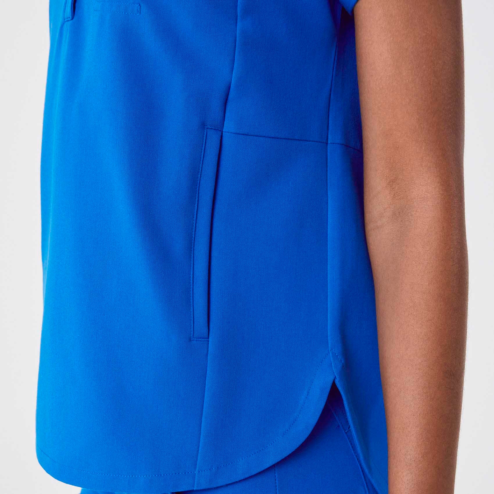 Montex Relaxed Scrub Top - Royal Blue