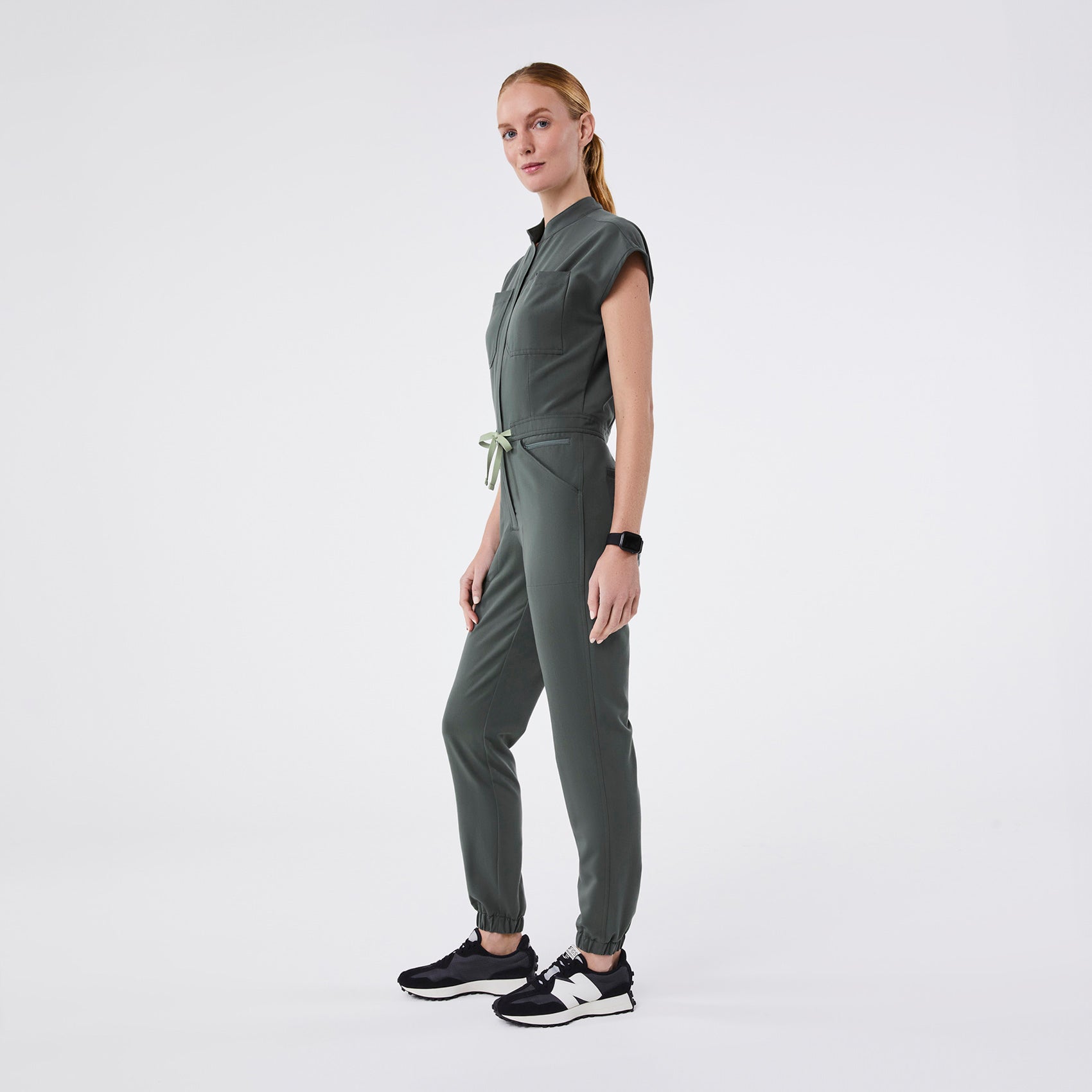 Rafaela Jogger ScrubJumpsuit™ - Bonsai