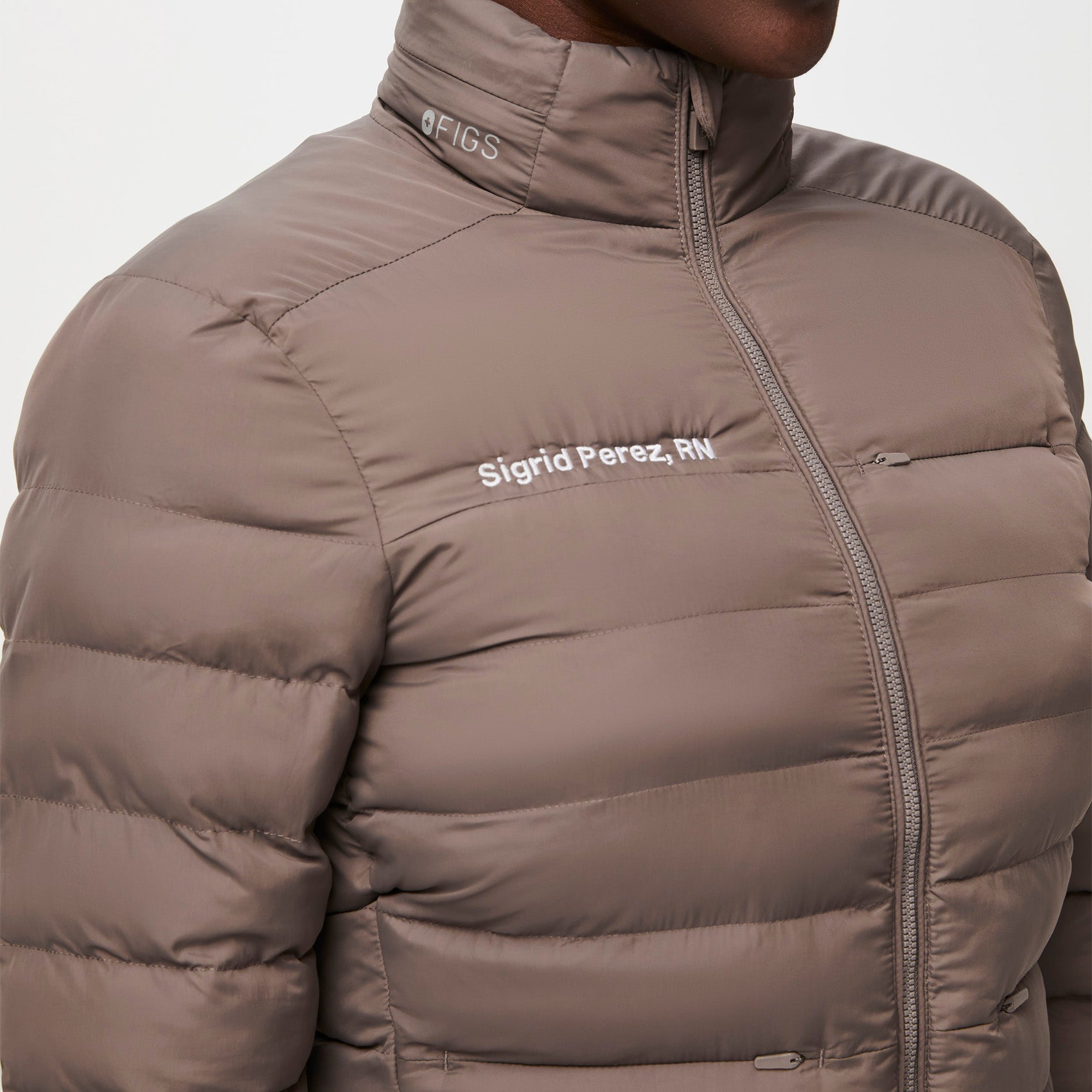 Packable Puffer Jacket - Cacao