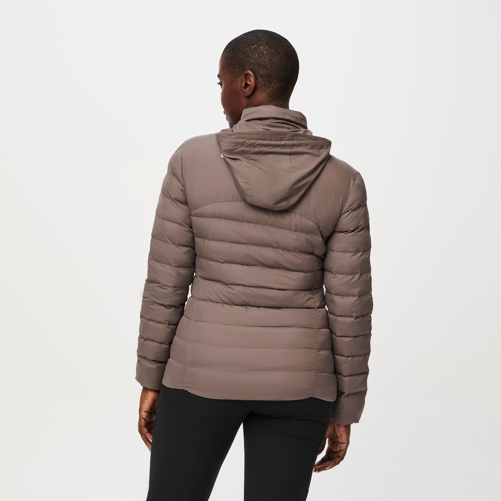 Packable Puffer Jacket - Cacao